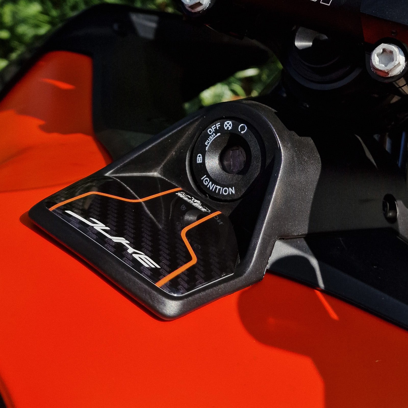 Resin Bike 3D Motorcycle Stickers - Key Area | KTM 790 Duke / 890 Duke R 2021>2025 - Pyramid Motorcycle Accessories