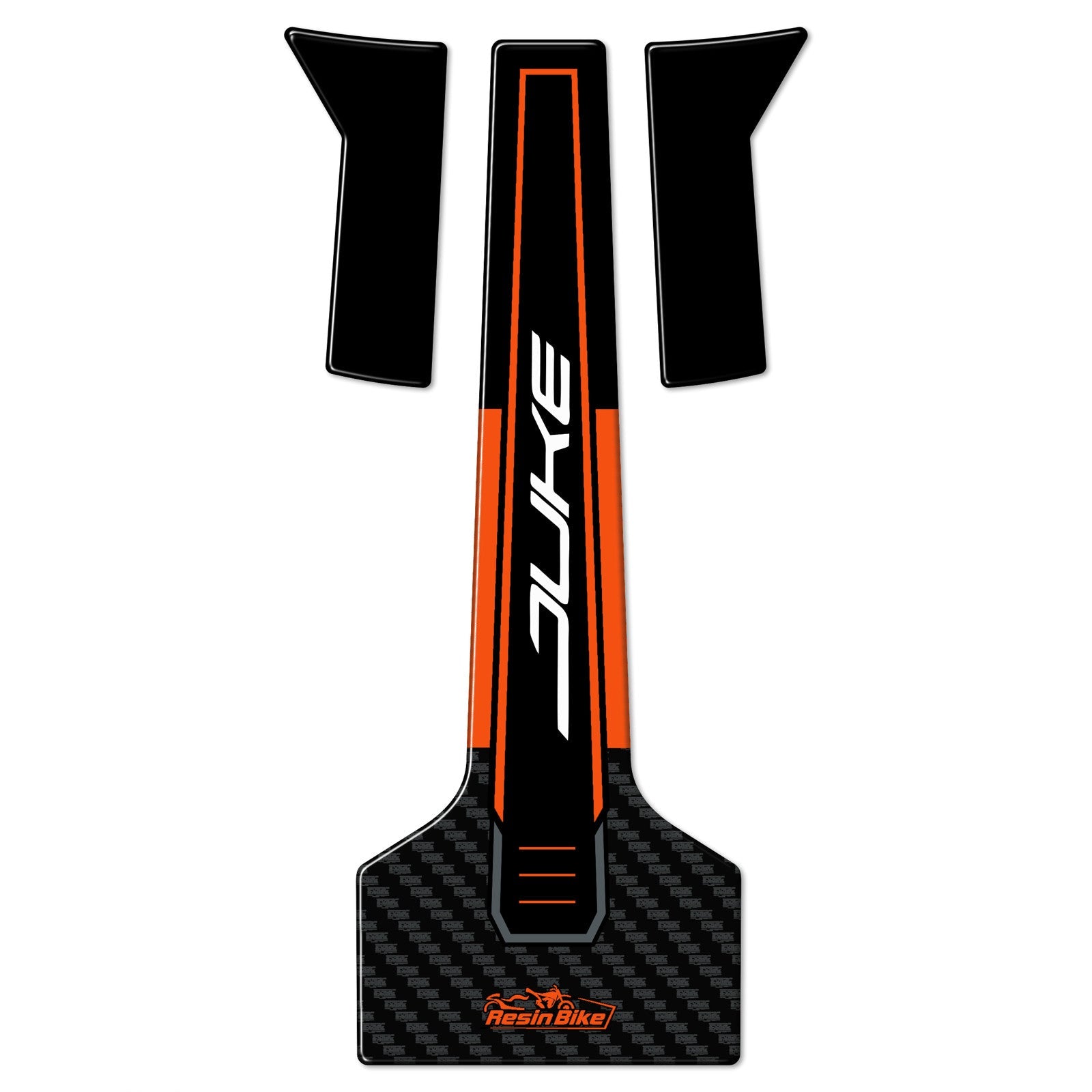 Resin Bike 3D Motorcycle Stickers - Tank Pad | KTM 790 Duke / 890 Duke R 2021>2026 - Pyramid Motorcycle Accessories