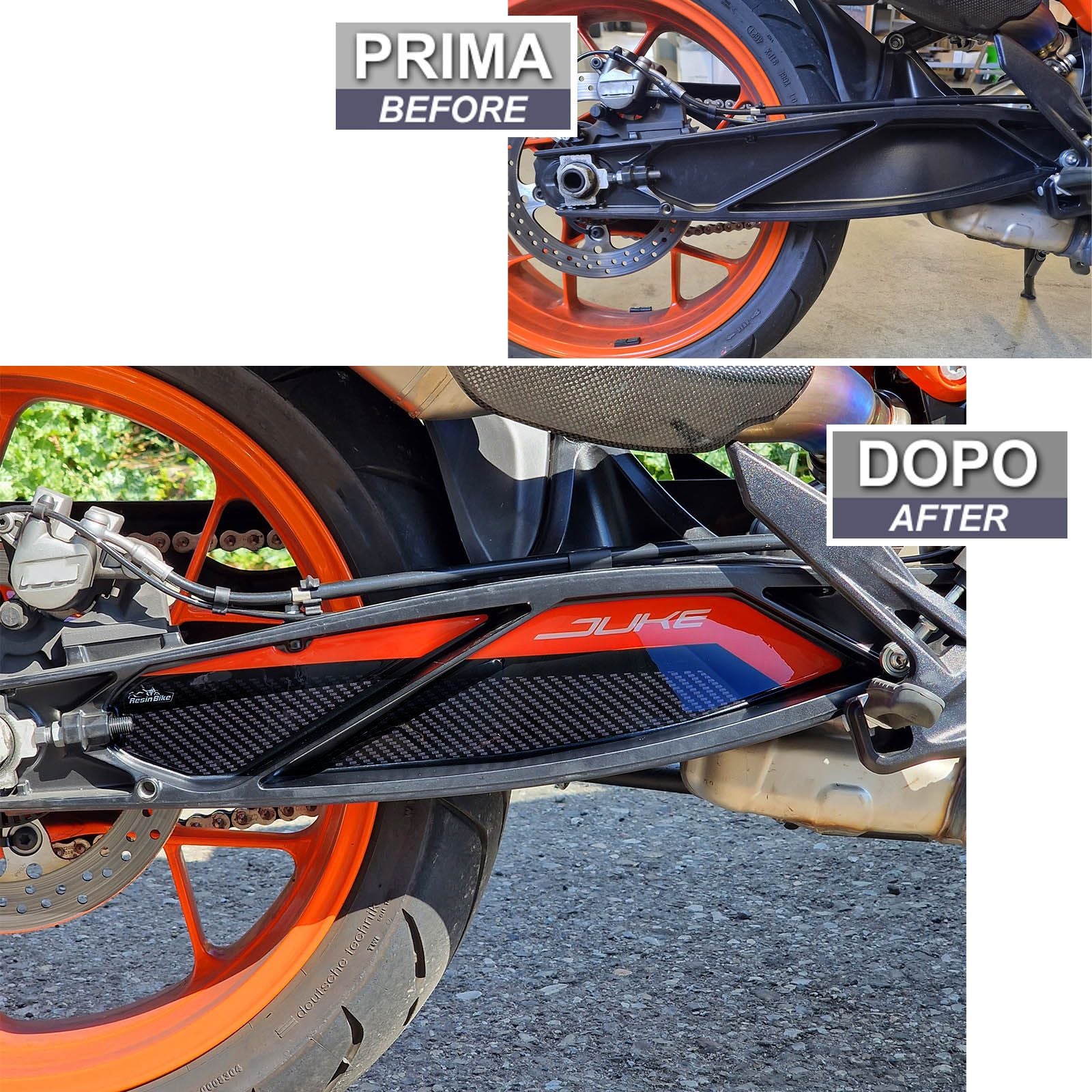 Resin Bike 3D Motorcycle Stickers - Air Box | Yamaha Tenere 700 World Rally 2024>2025 - Pyramid Motorcycle Accessories