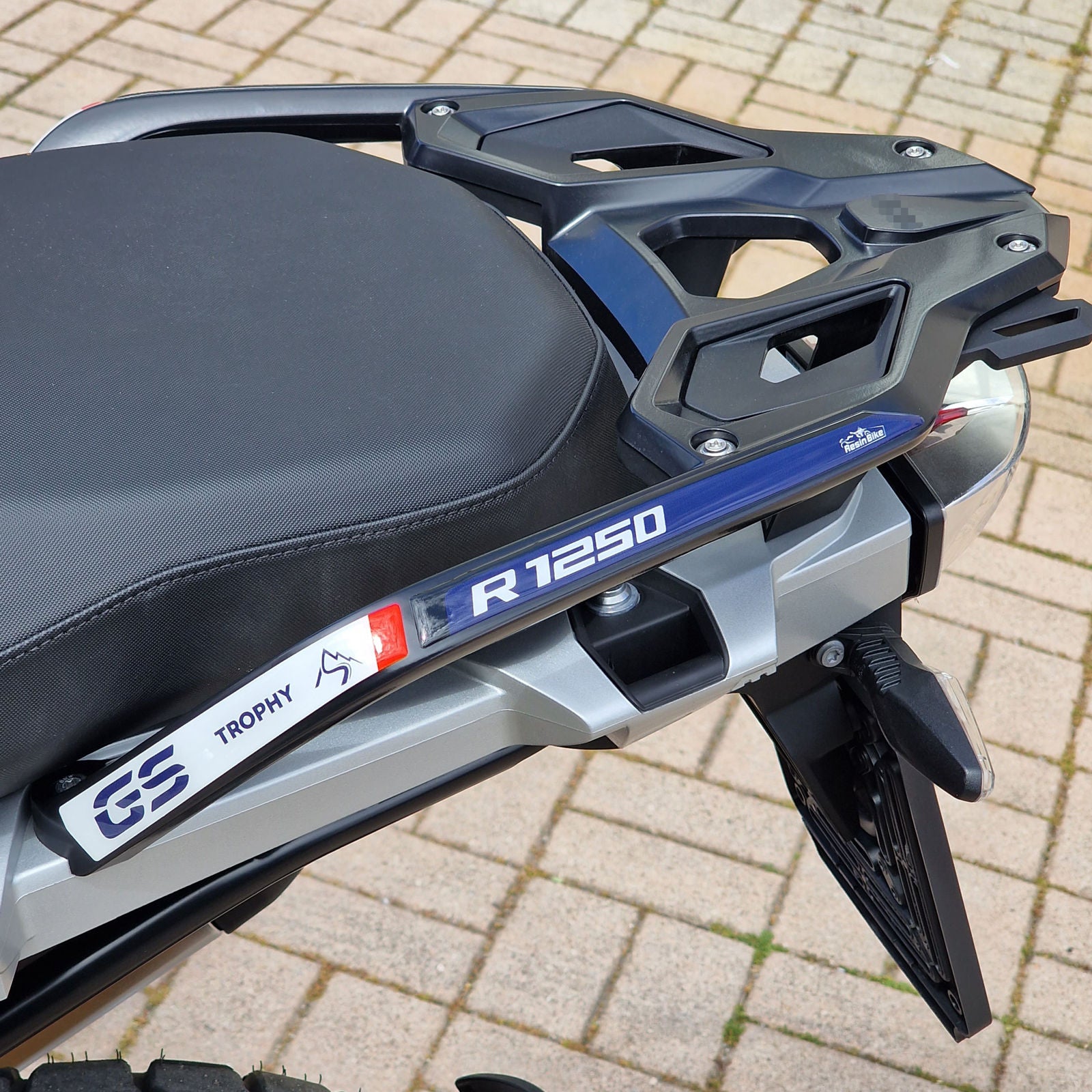Resin Bike 3D Motorcycle Stickers - Passenger Handles | BMW R 1250 GS 2021>2024 - Pyramid Motorcycle Accessories