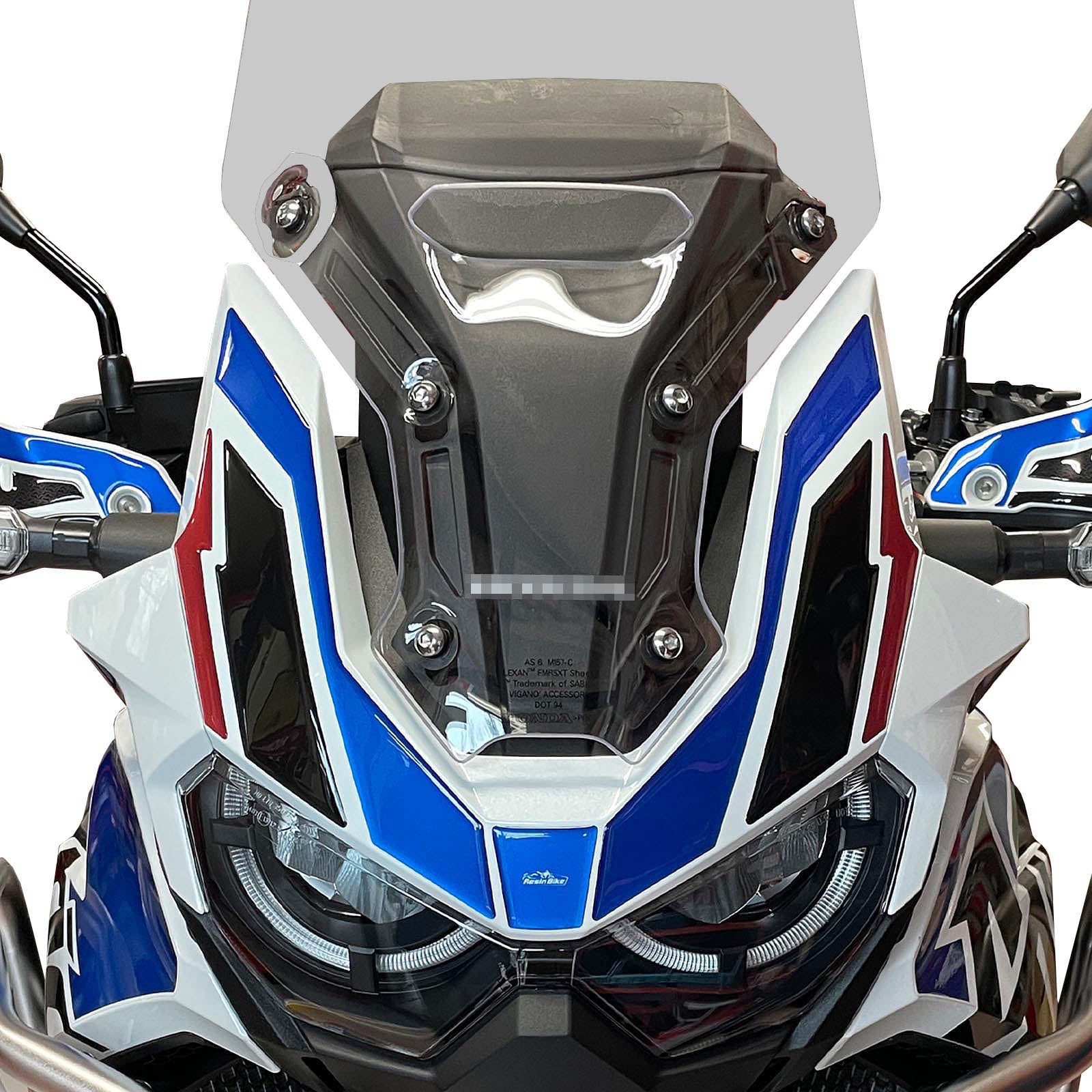 Resin Bike 3D Motorcycle Stickers - Tank Kit | Honda CRF 1000 L Africa Twin 2022>2023 - Pyramid Motorcycle Accessories