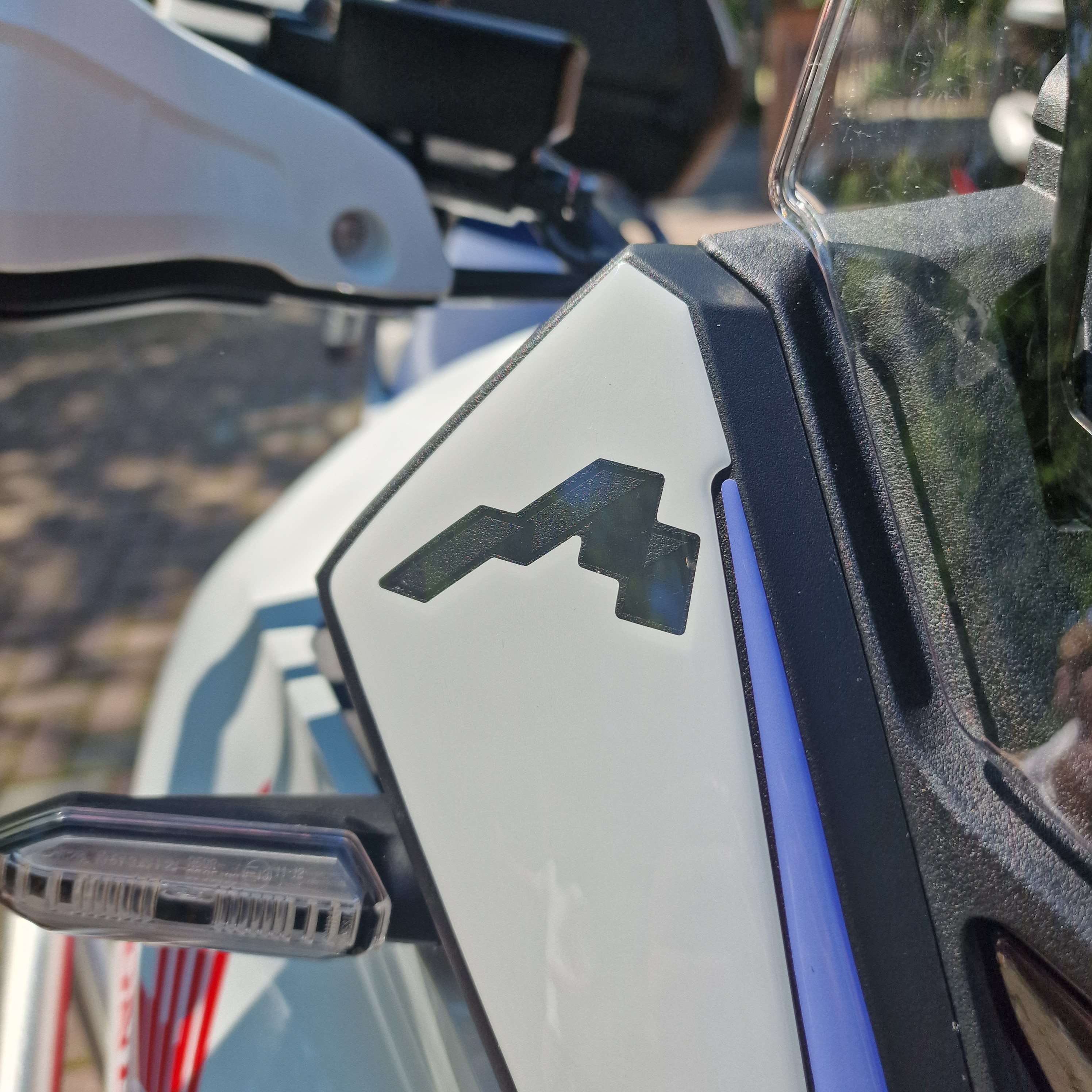 Resin Bike 3D Motorcycle Stickers - Headlight | Honda XL 750 Transalp 2023>2024 - Pyramid Motorcycle Accessories