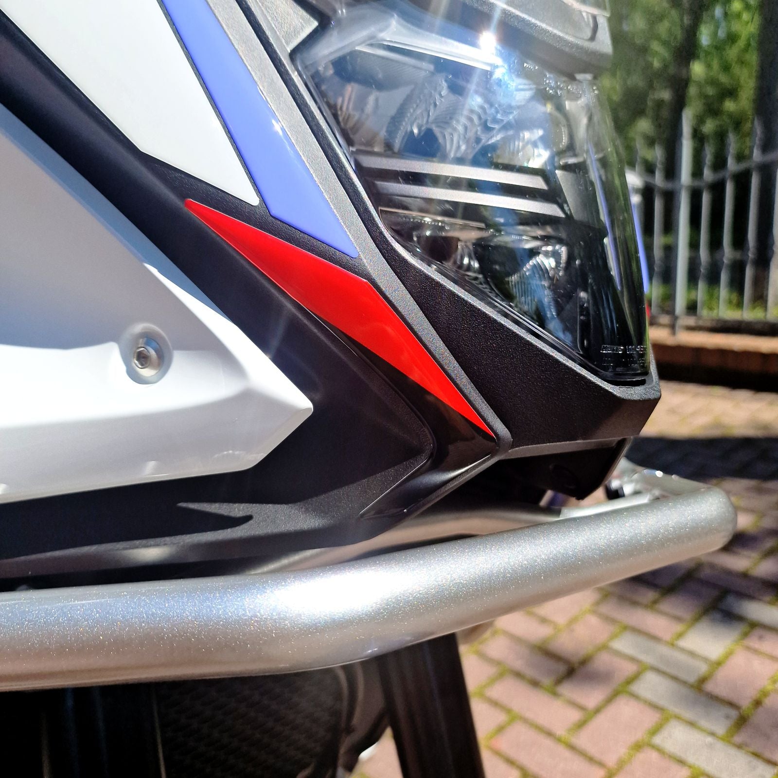 Resin Bike 3D Motorcycle Stickers - Headlight | Honda XL 750 Transalp 2023>2024 - Pyramid Motorcycle Accessories