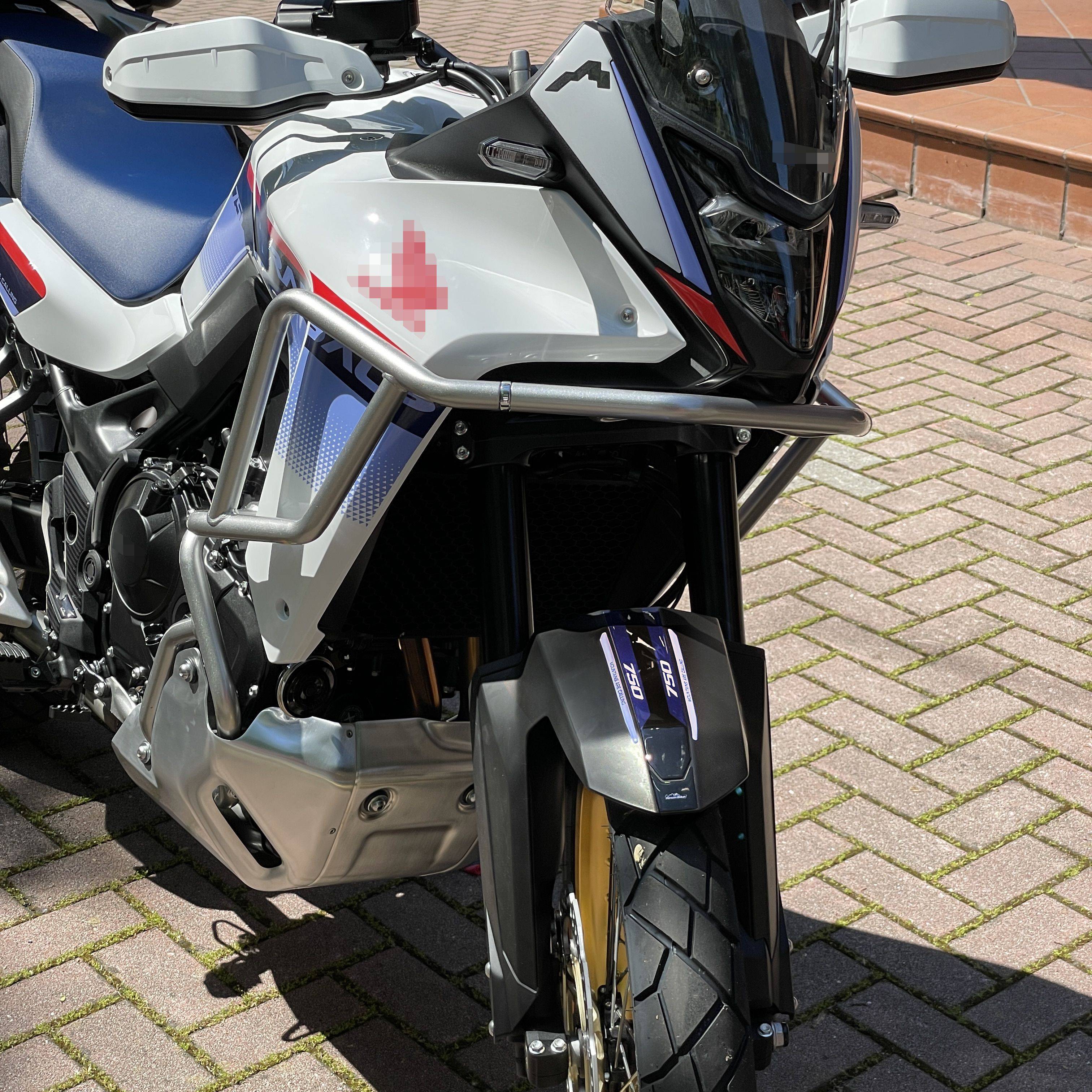 Resin Bike 3D Motorcycle Stickers - Front Fender | Honda XL 750 Transalp 2023>2025 RB-1000669900009 - Pyramid Motorcycle Accessories
