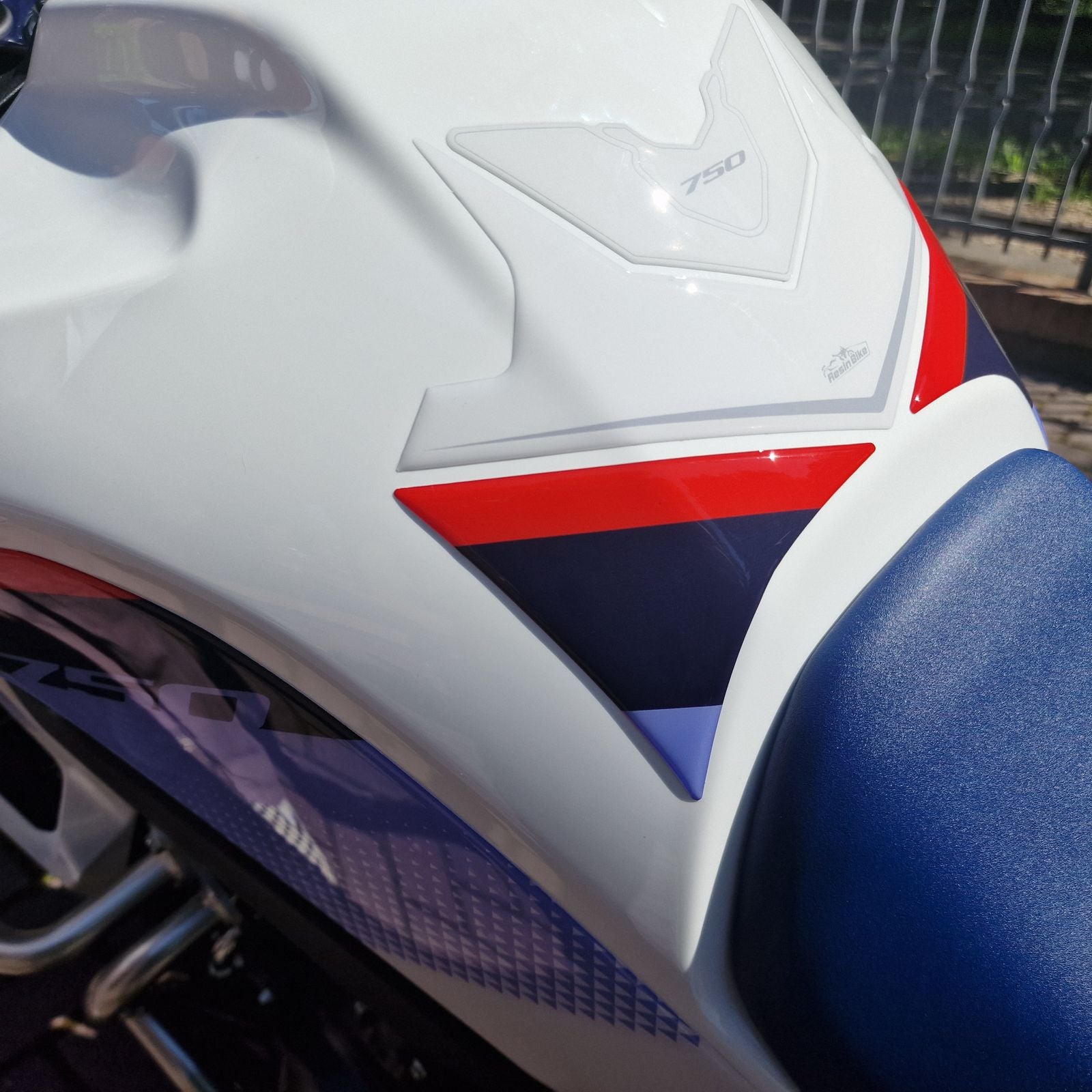 Resin Bike 3D Motorcycle Stickers - Tank Pad | Honda XL 750 Transalp 2023>2025 - Pyramid Motorcycle Accessories