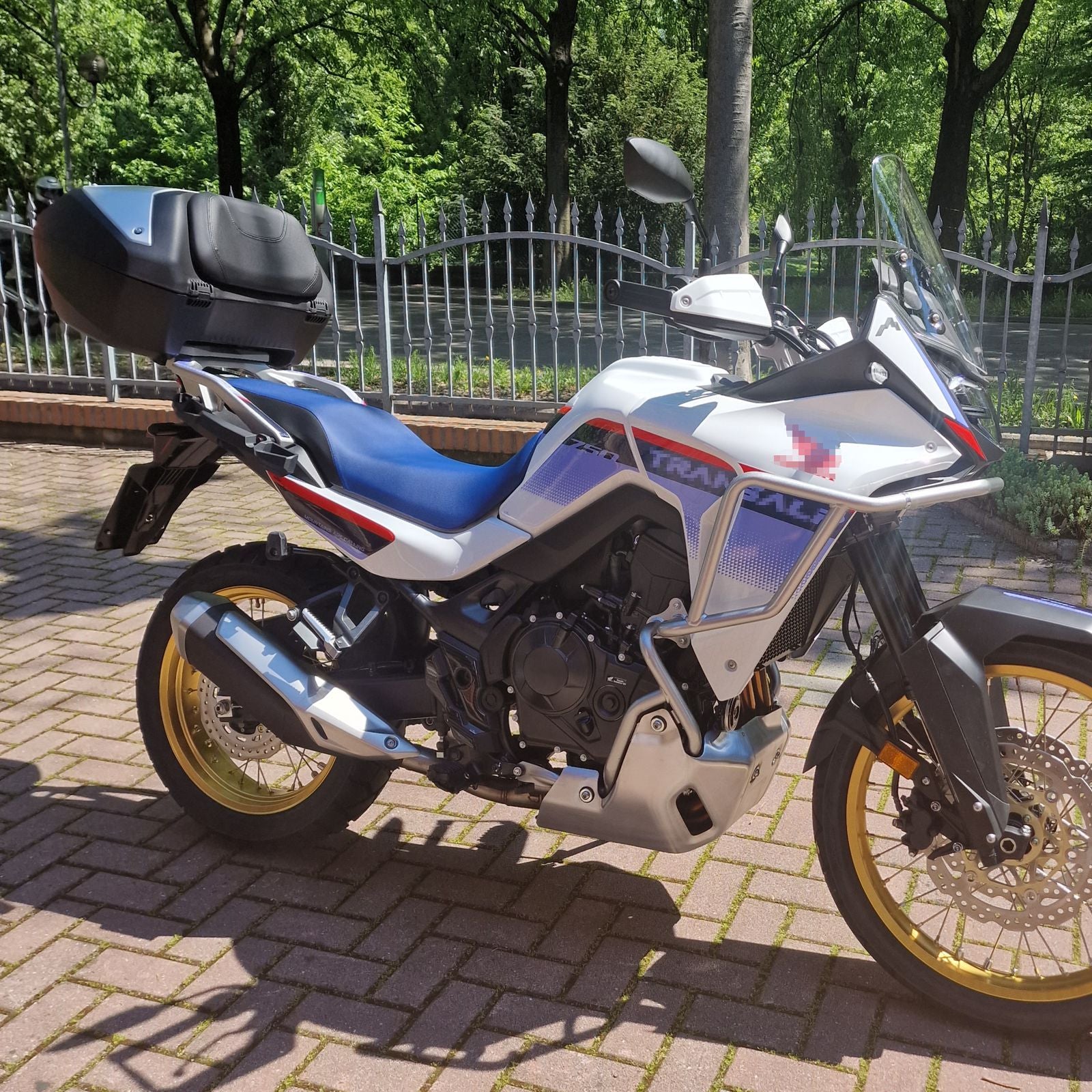 Resin Bike 3D Motorcycle Stickers - Underseat | Honda XL 750 Transalp 2023>2025 - Pyramid Motorcycle Accessories