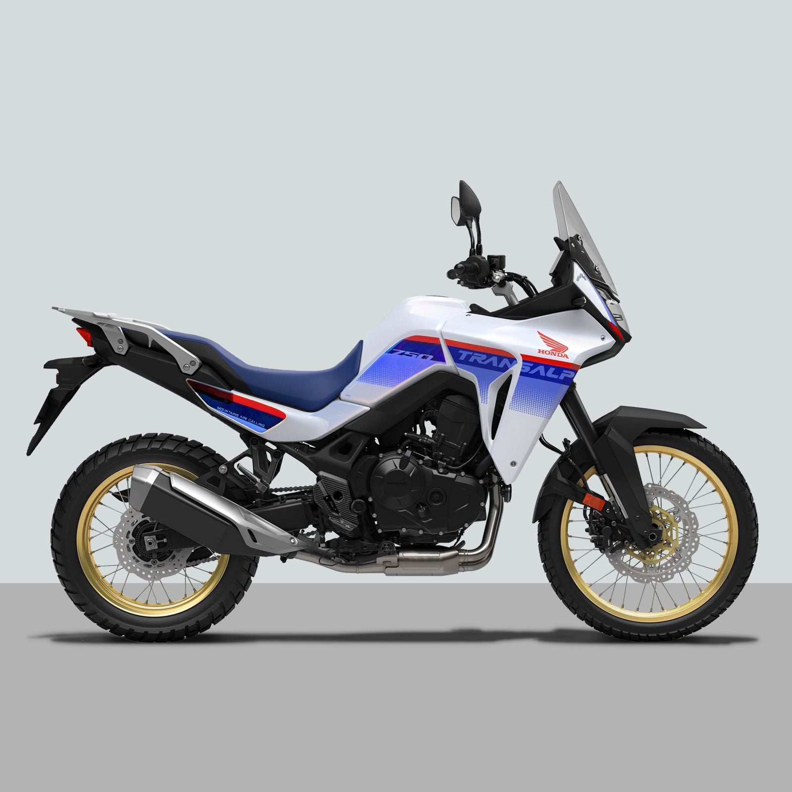 Resin Bike 3D Motorcycle Stickers - Basic Kit | Honda XL 750 Transalp 2023>2024 RB-1000670700001 - Pyramid Motorcycle Accessories