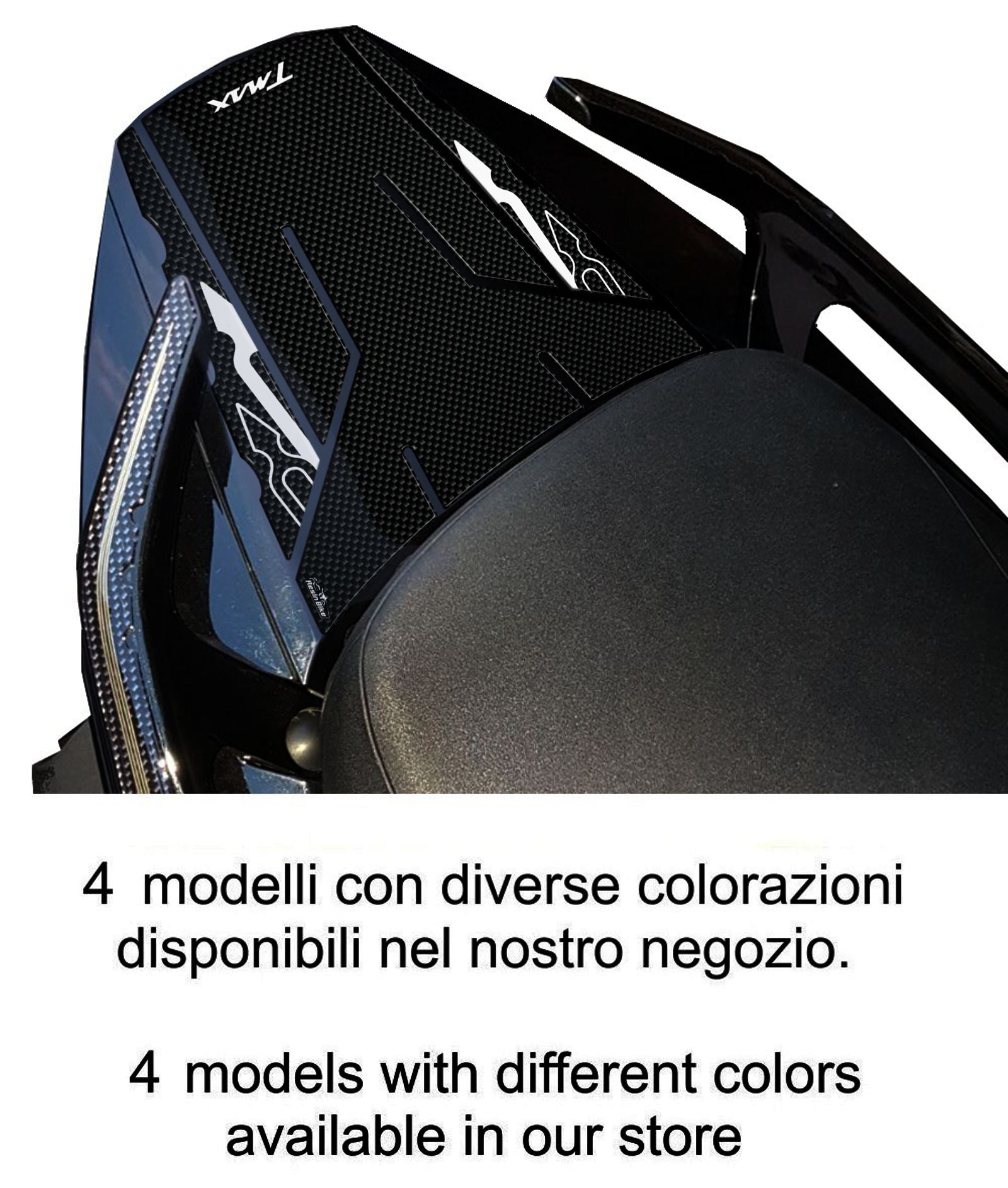 Resin Bike 3D Motorcycle Stickers - Tail Section | Yamaha TMAX 500 2008>2011 RB-B74Z6680 - Pyramid Motorcycle Accessories