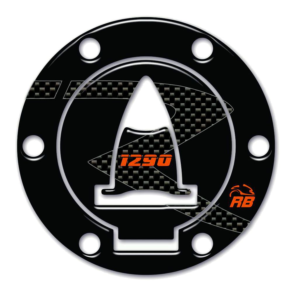 Resin Bike 3D Motorcycle Stickers - Fuel Cap | KTM Super Duke 2014>2016 - Pyramid Motorcycle Accessories