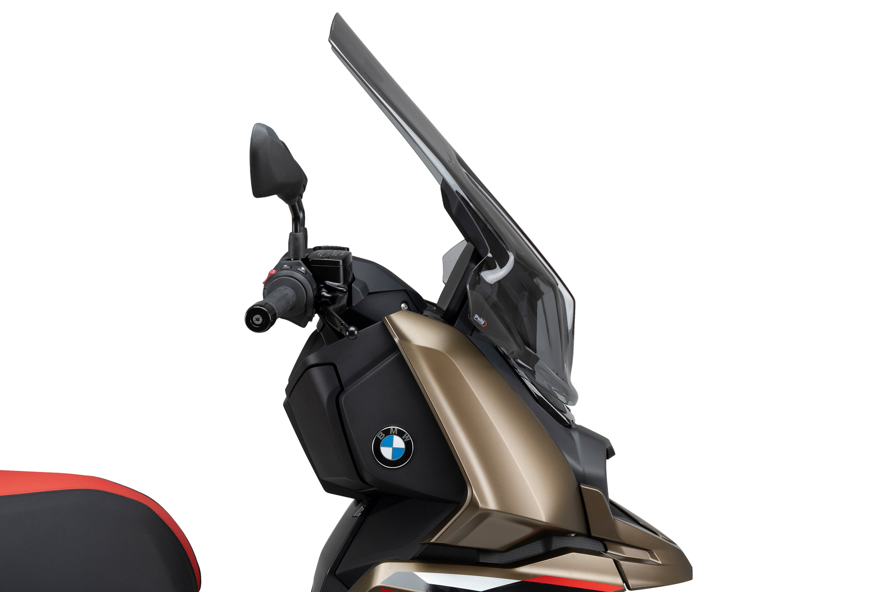 Puig Touring Screen | Light Smoke | BMW C 400 X 2019>Current - Pyramid Motorcycle Accessories