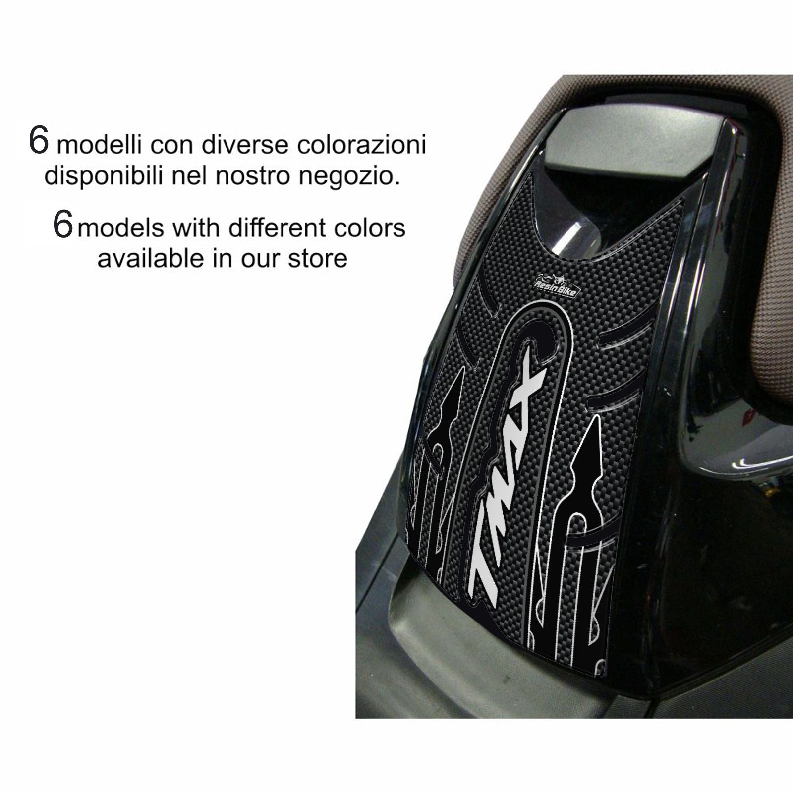 Resin Bike 3D Motorcycle Stickers - Fuel Cap | Yamaha TMAX 500 / 530 2010>2016 RB-B55388S4 - Pyramid Motorcycle Accessories