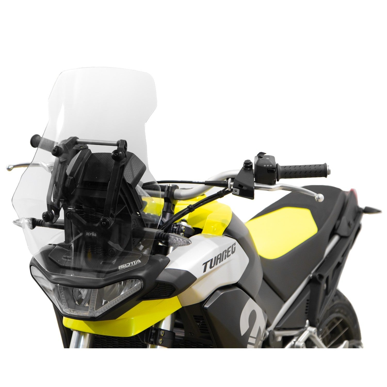 Isotta Touring High Screen | Clear | Aprilia Tuareg 660 2022-2024 - Pyramid Motorcycle Accessories