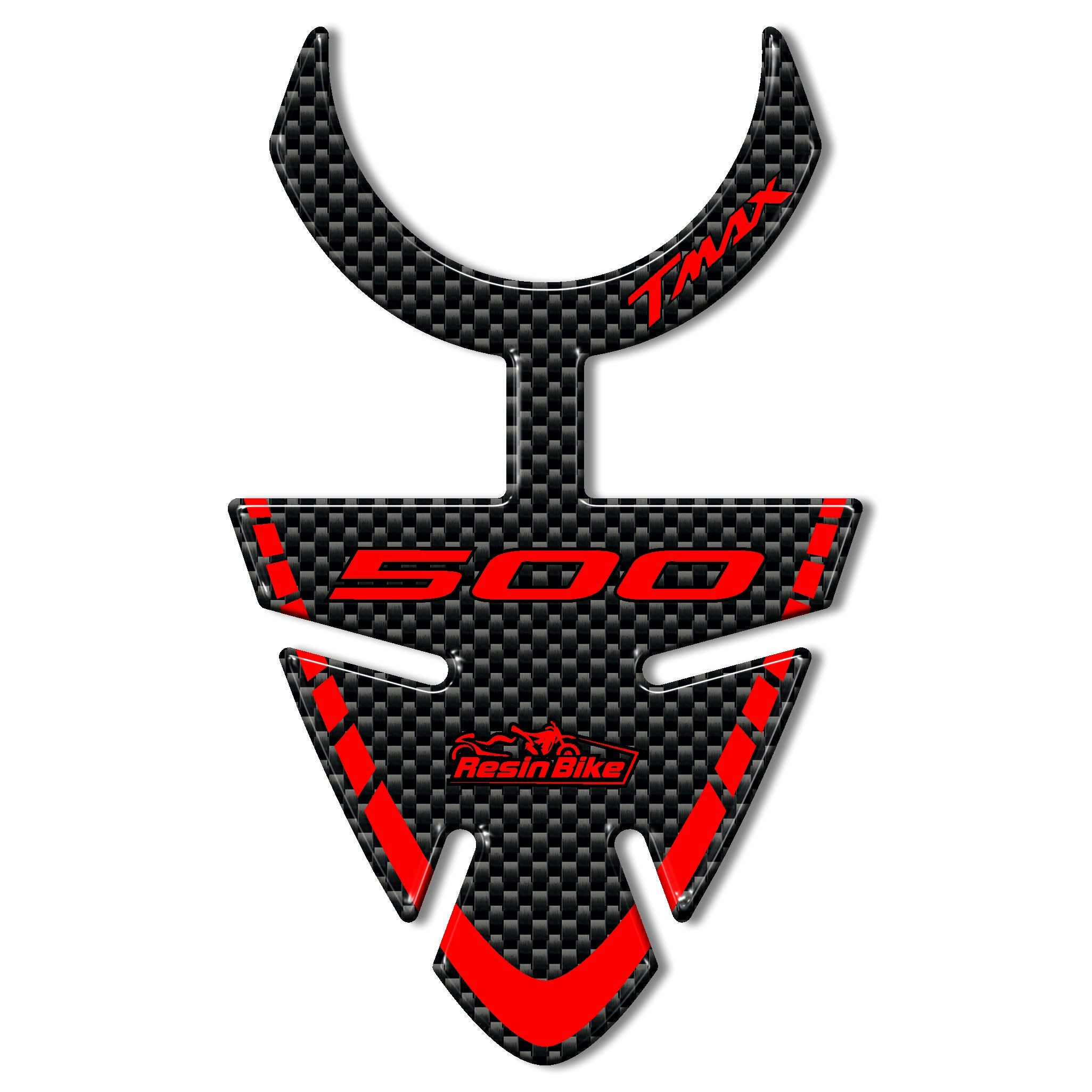 Resin Bike 3D Motorcycle Stickers - Key Area | Yamaha TMAX 500 2008>2011 - Pyramid Motorcycle Accessories