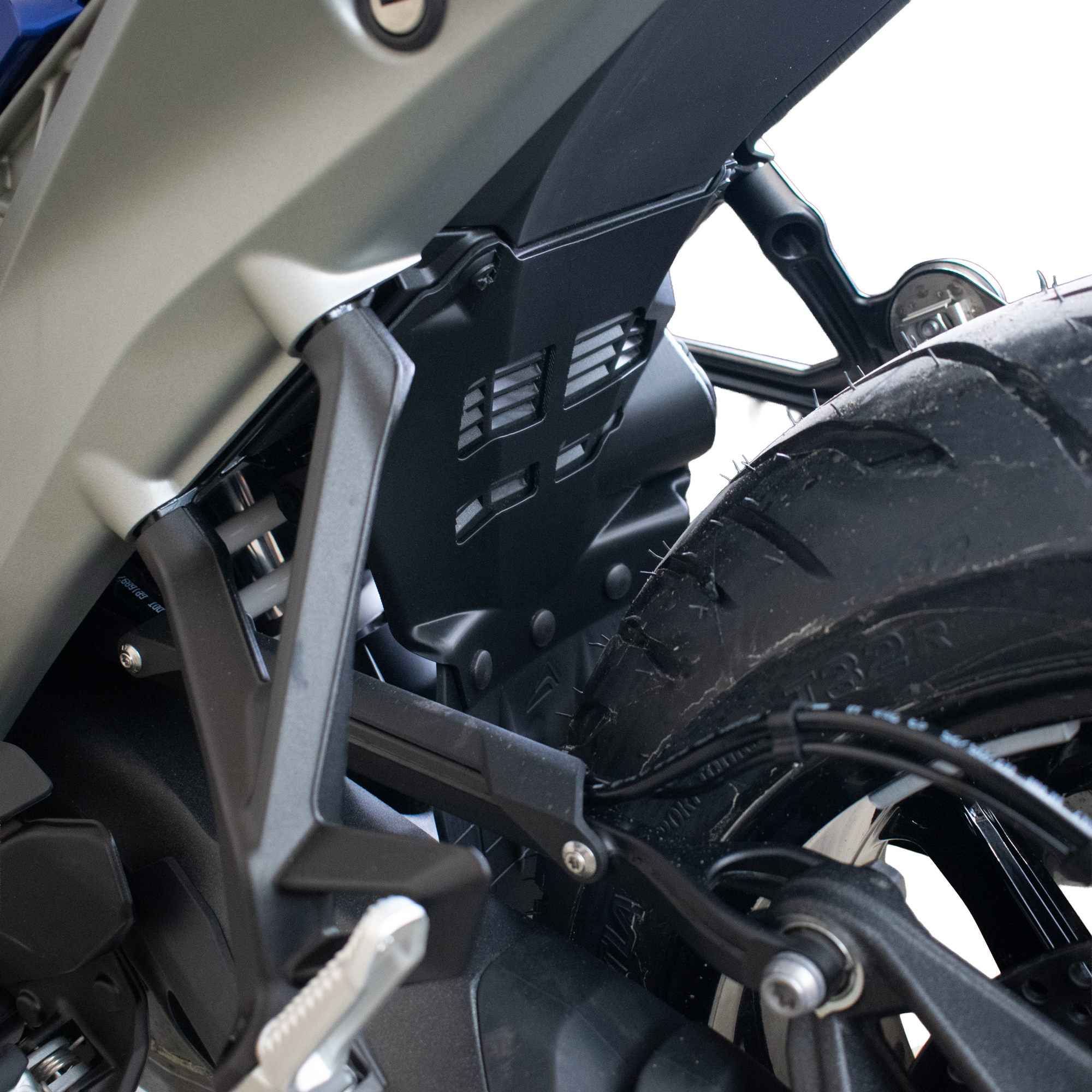 Pyramid Shock Shield | Black | BMW R 1300 R 2025>Current - Pyramid Motorcycle Accessories