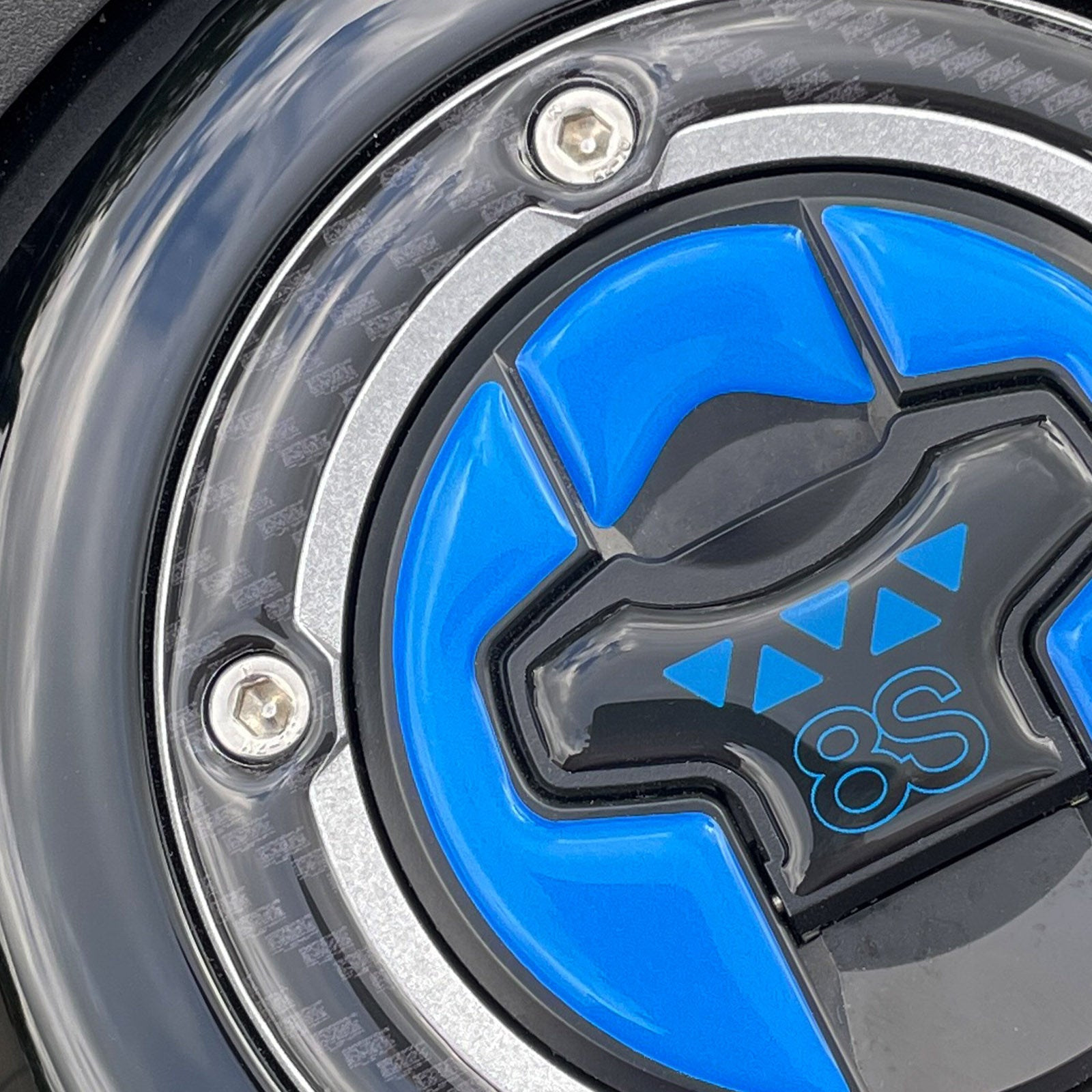 Resin Bike 3D Motorcycle Stickers - Tank Kit | Suzuki GSX-8S 2023>2025 - Pyramid Motorcycle Accessories