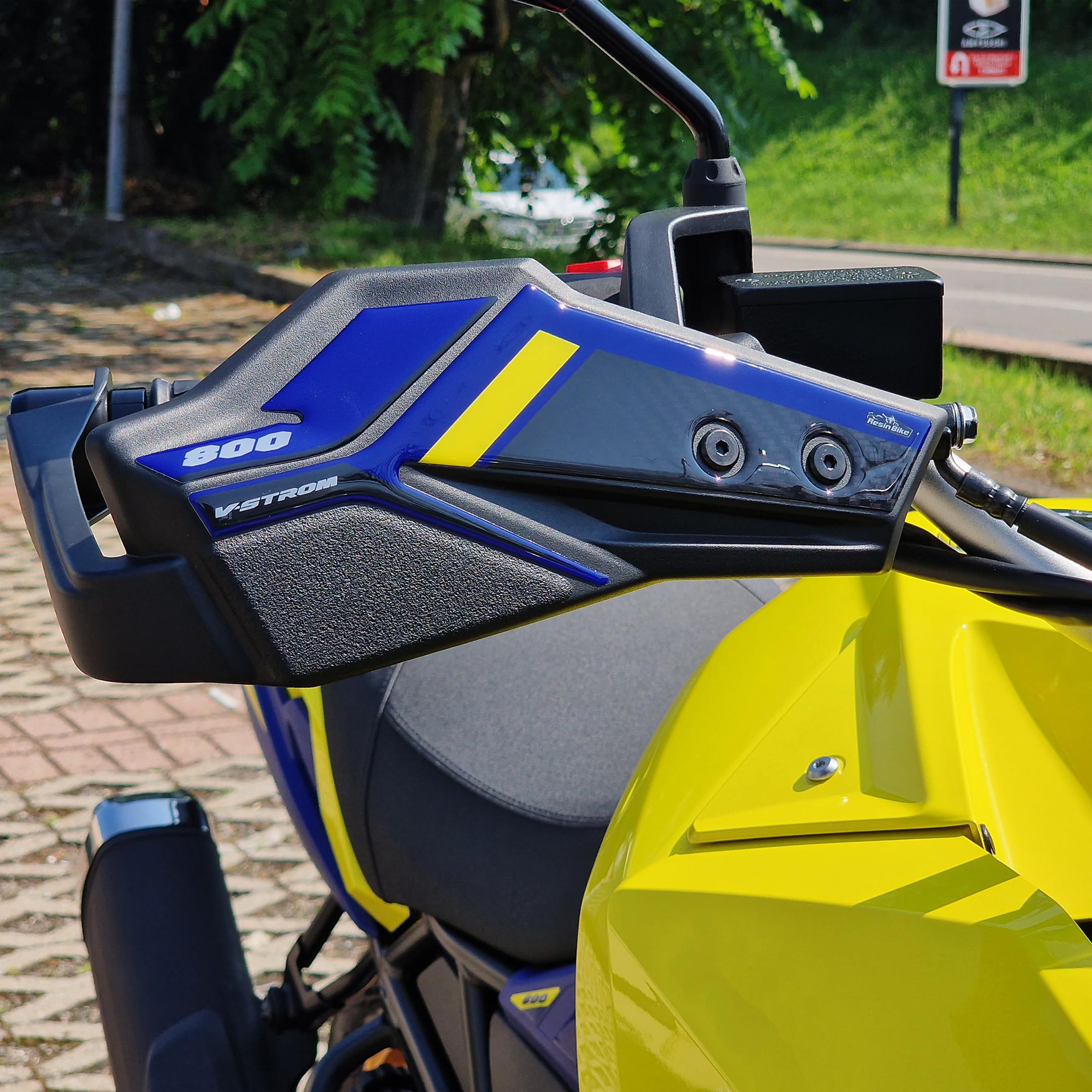 Resin Bike 3D Motorcycle Stickers - Full Kit | Suzuki V-Strom 800DE 2023>2026 - Pyramid Motorcycle Accessories