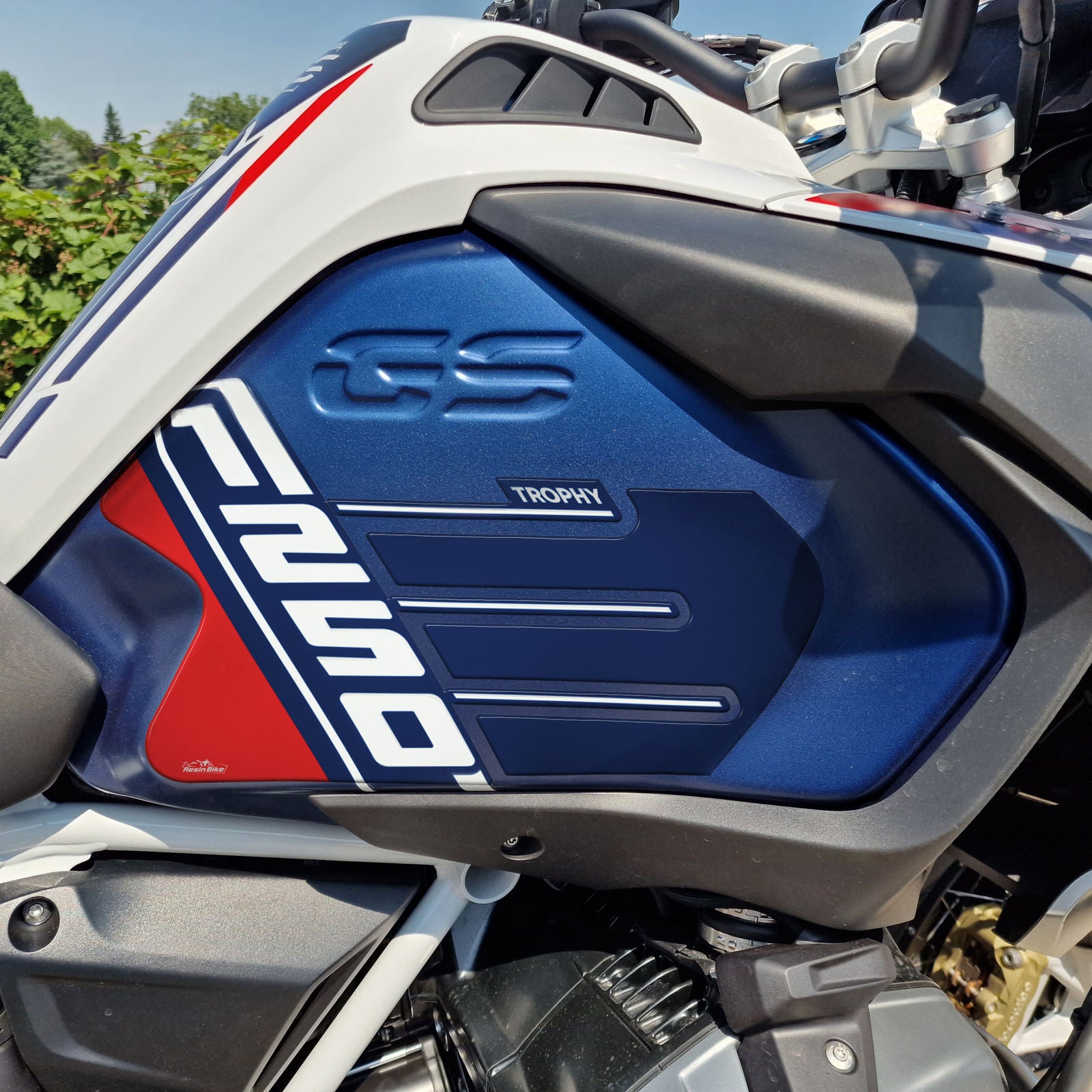 Resin Bike 3D Motorcycle Stickers - Full Kit | BMW R 1250 GS Adventure 2021>2024 - Pyramid Motorcycle Accessories