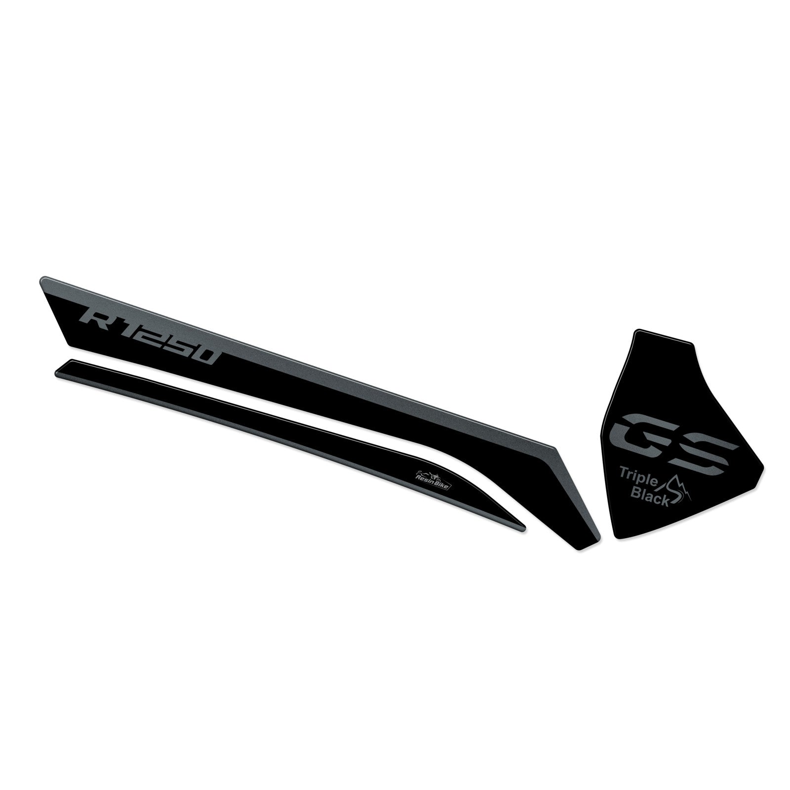 Resin Bike 3D Motorcycle Stickers - Forks | BMW R 1250 GS/GSA 2021>2024 - Pyramid Motorcycle Accessories