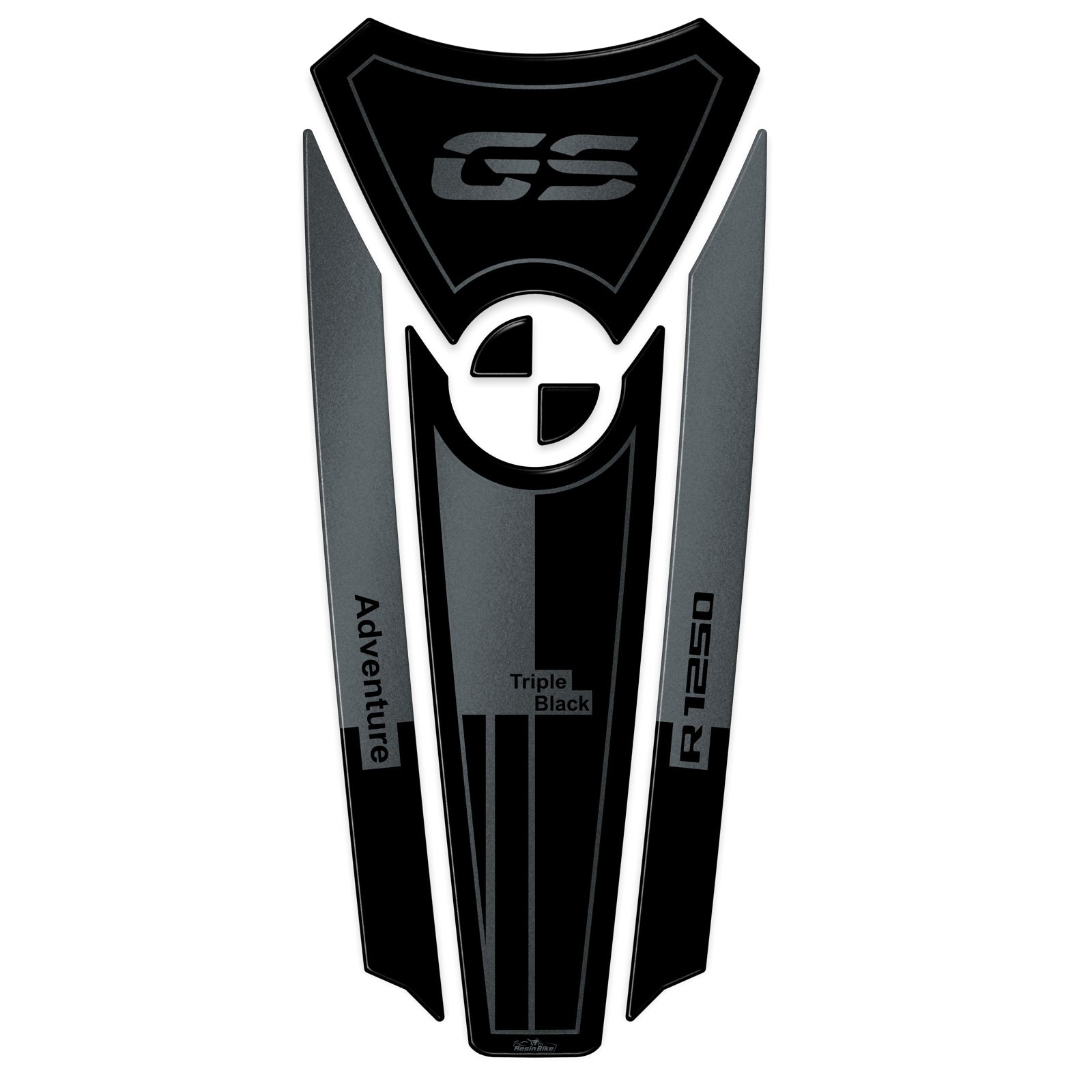 Resin Bike 3D Motorcycle Stickers - Tank Pad | BMW R 1250 GS/GSA 2021>2024 - Pyramid Motorcycle Accessories