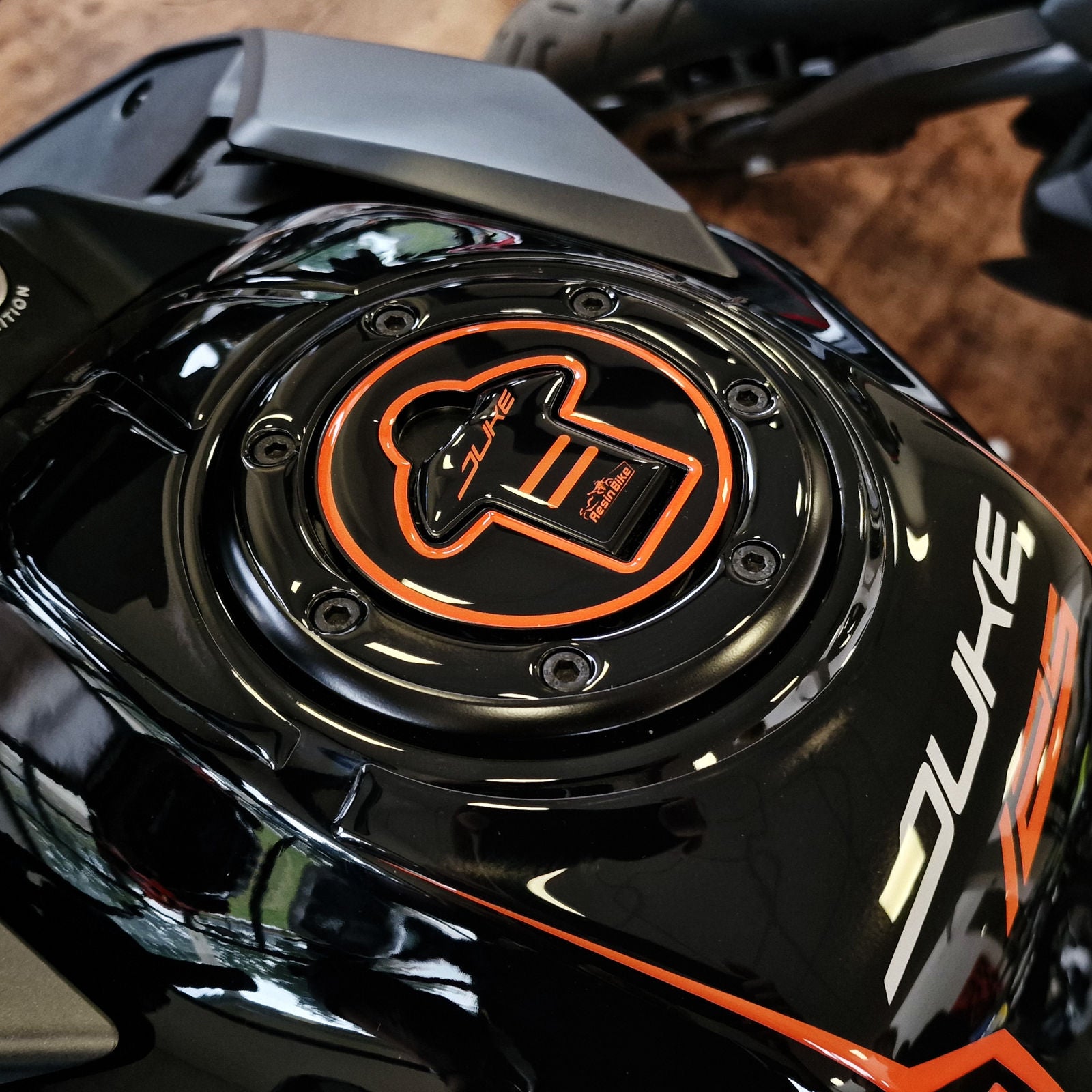 Resin Bike 3D Motorcycle Stickers - Basic Kit | KTM 390 Duke 2021>2023 RB-1000677300006 - Pyramid Motorcycle Accessories