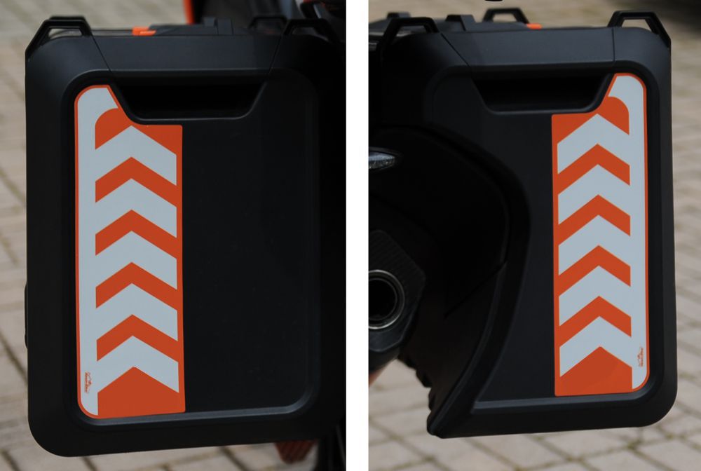 Resin Bike 3D Motorcycle Stickers - Panniers | KTM 1050 Adventure 2013>2019 RB-B42092P7 - Pyramid Motorcycle Accessories