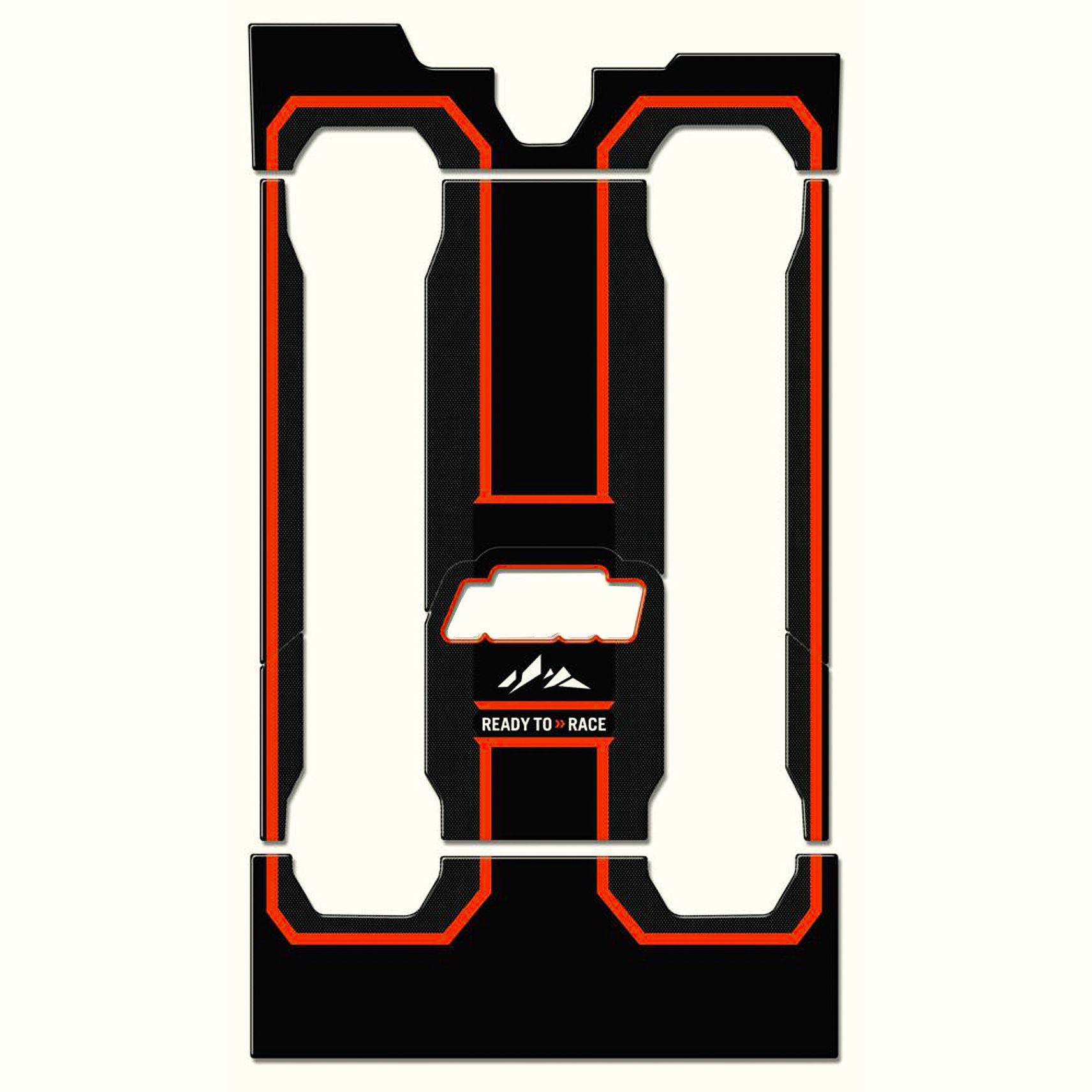 Resin Bike 3D Motorcycle Stickers - Panniers | KTM 1050 Adventure RB-B83205A2 - Pyramid Motorcycle Accessories