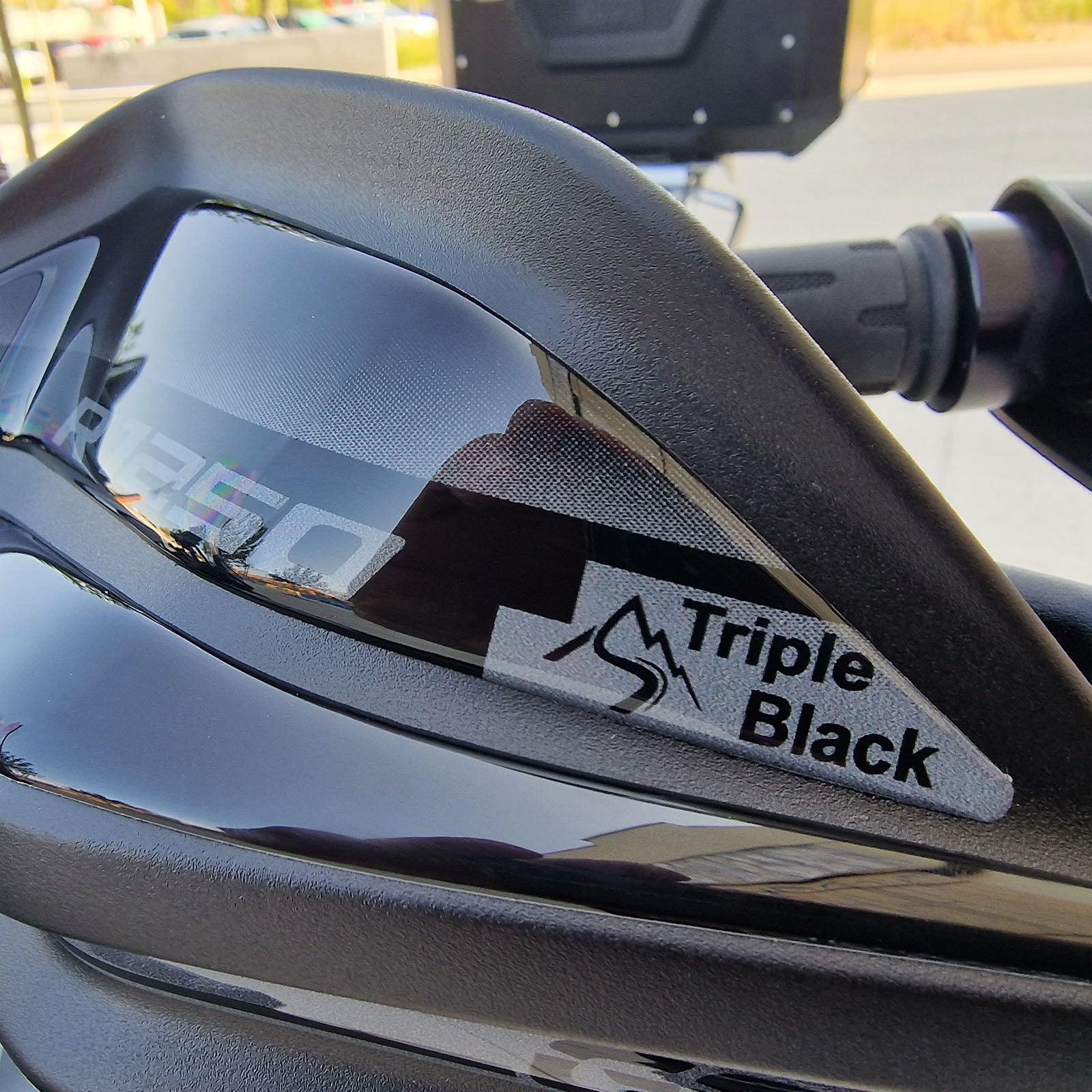 Resin Bike 3D Motorcycle Stickers - Handguards | BMW R 1250 GS/GSA 2021>2024 - Pyramid Motorcycle Accessories