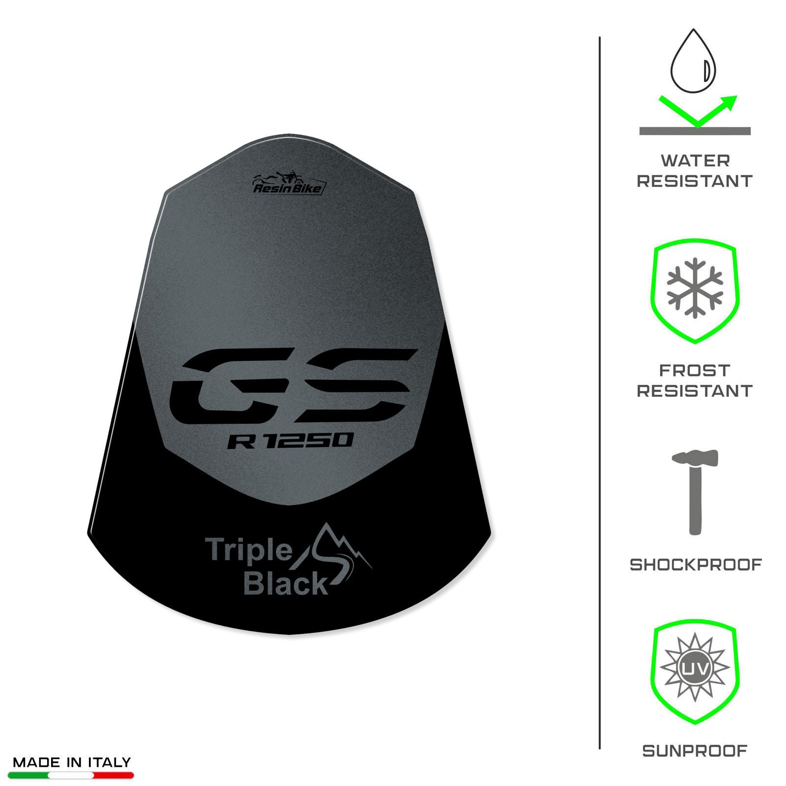 Resin Bike 3D Motorcycle Stickers - Beak | BMW R 1250 GS Adventure 2021>2024 - Pyramid Motorcycle Accessories