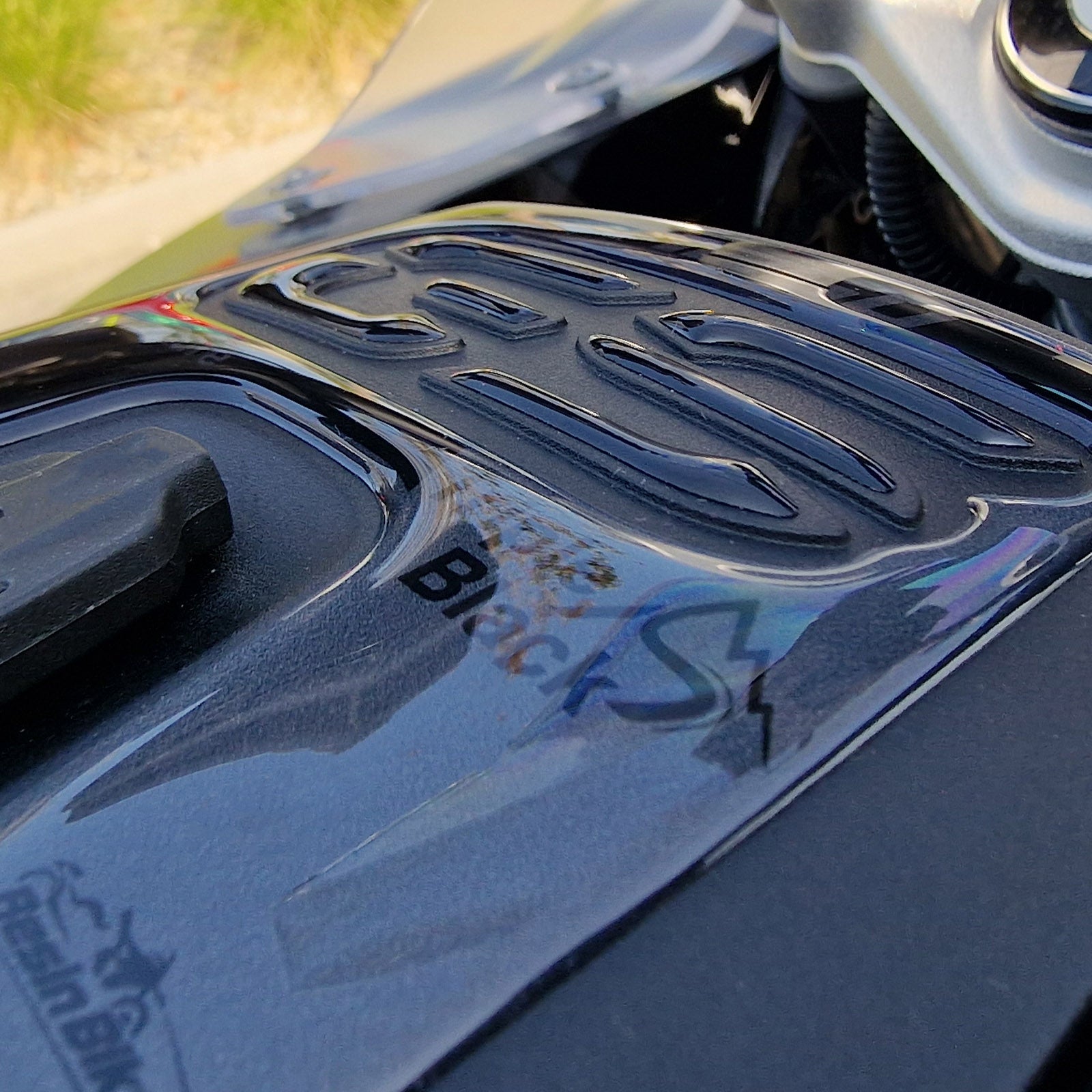 Resin Bike 3D Motorcycle Stickers - Tank Storage Box | BMW R 1250 GS Adventure 2021>2024 - Pyramid Motorcycle Accessories