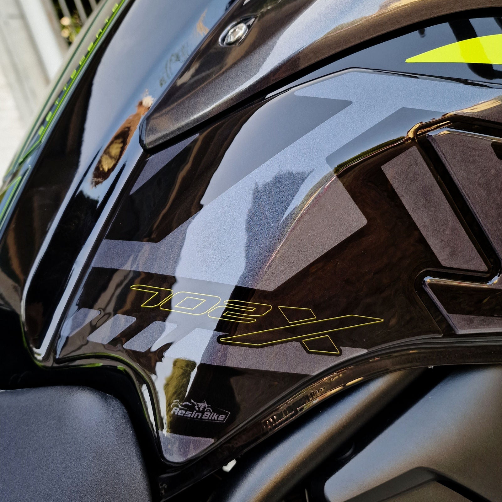 Resin Bike 3D Motorcycle Stickers - Tank Sides | Benelli TRK 702 X 2023>2026 RB-1000679900006 - Pyramid Motorcycle Accessories