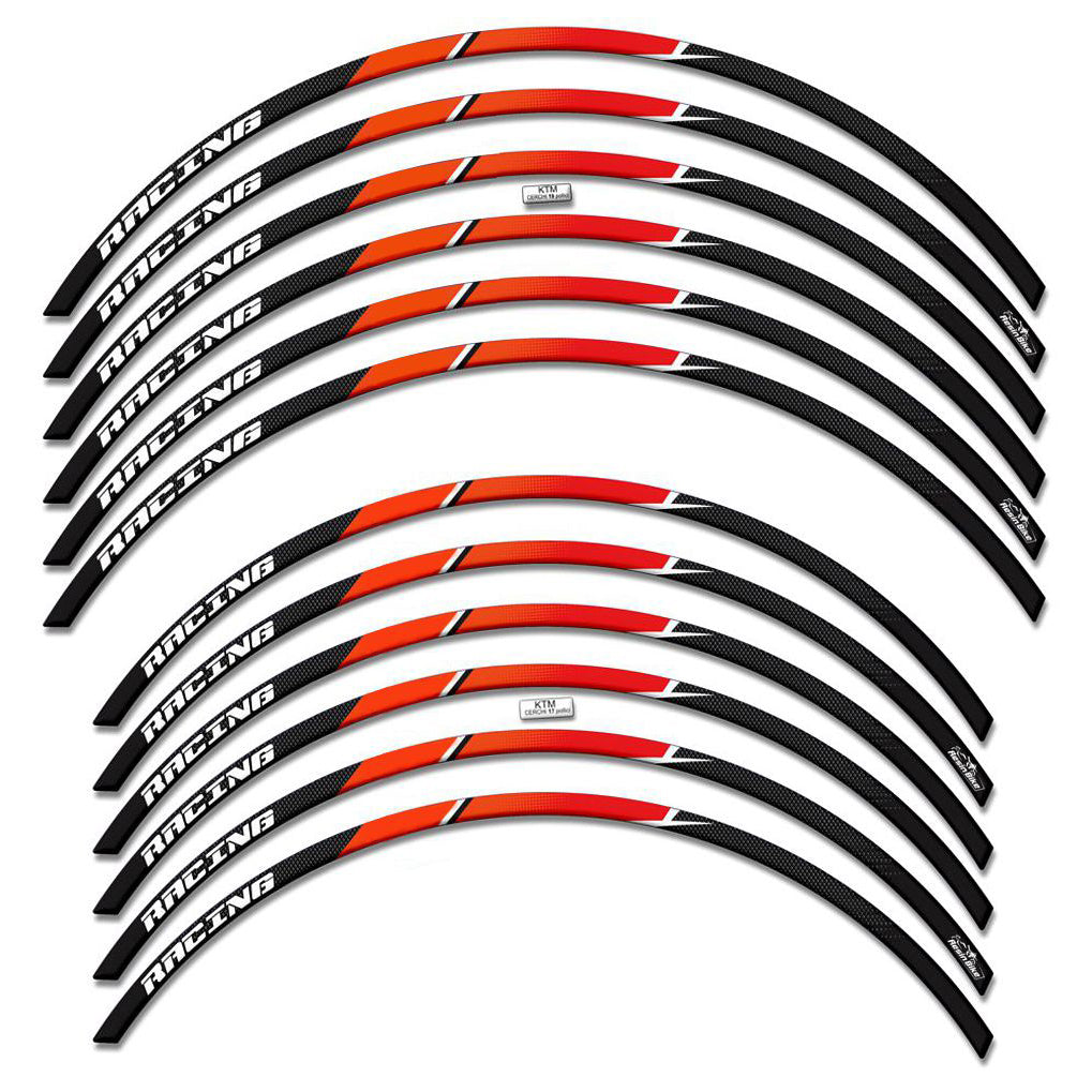 Resin Bike 3D Motorcycle Stickers - Wheels| KTM 1290 Super Adventure S 2017>2020RB-B54141R9 - Pyramid Motorcycle Accessories