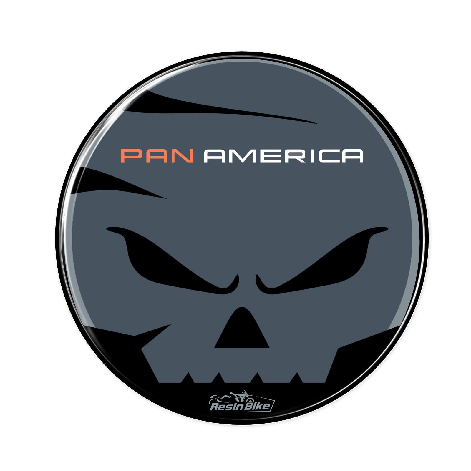 Resin Bike 3D Motorcycle Stickers - Variator Cover | Harley Davidson Pan America 1250 2020>2025 - Pyramid Motorcycle Accessories