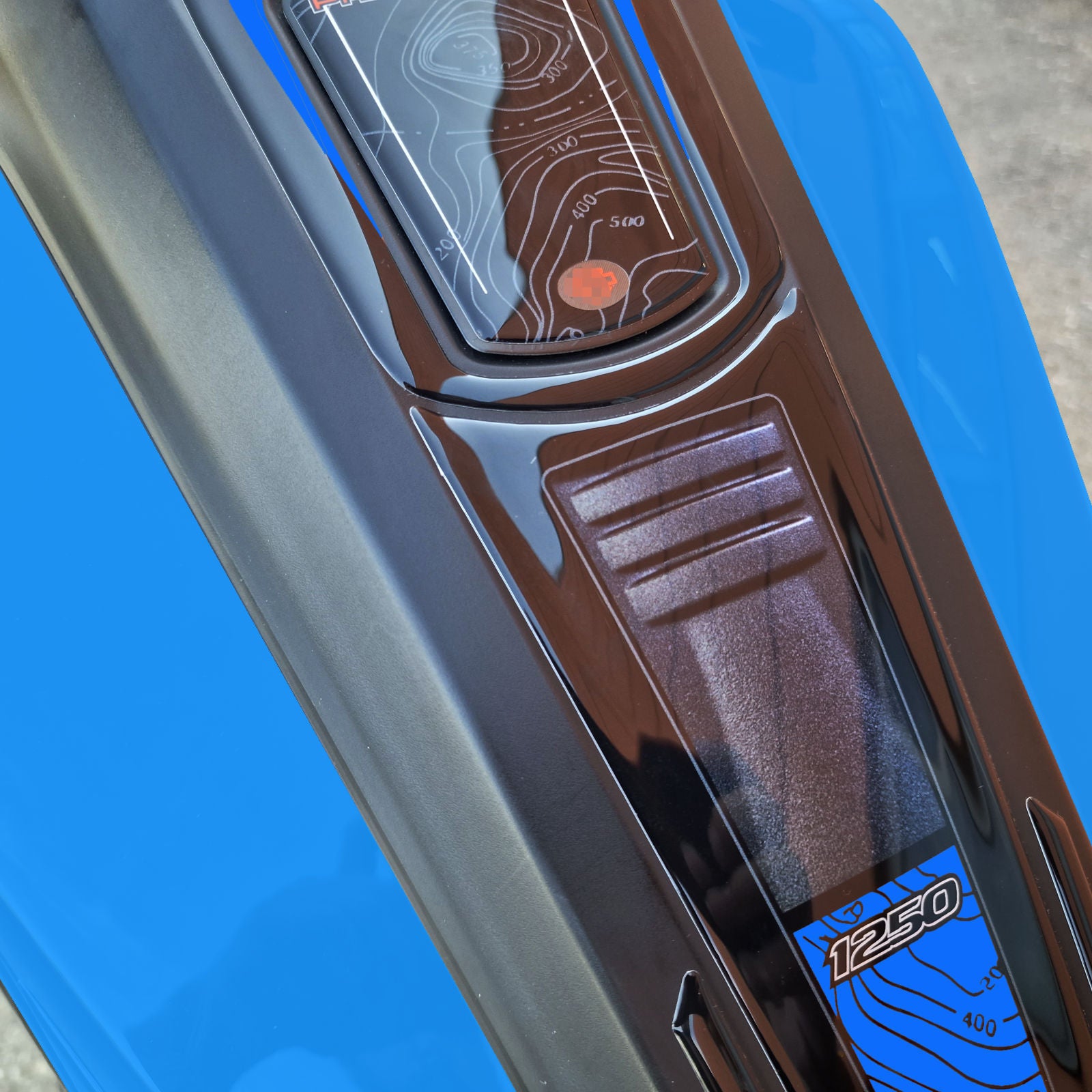 Resin Bike 3D Motorcycle Stickers - Tank Pad | Harley Davidson Pan America 1250 2020>2026 RB-1000682100004 - Pyramid Motorcycle Accessories