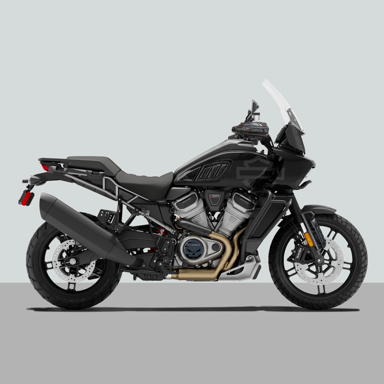 Resin Bike 3D Motorcycle Stickers - Basic Kit | Harley Davidson Pan America 1250 2020>2026 - Pyramid Motorcycle Accessories