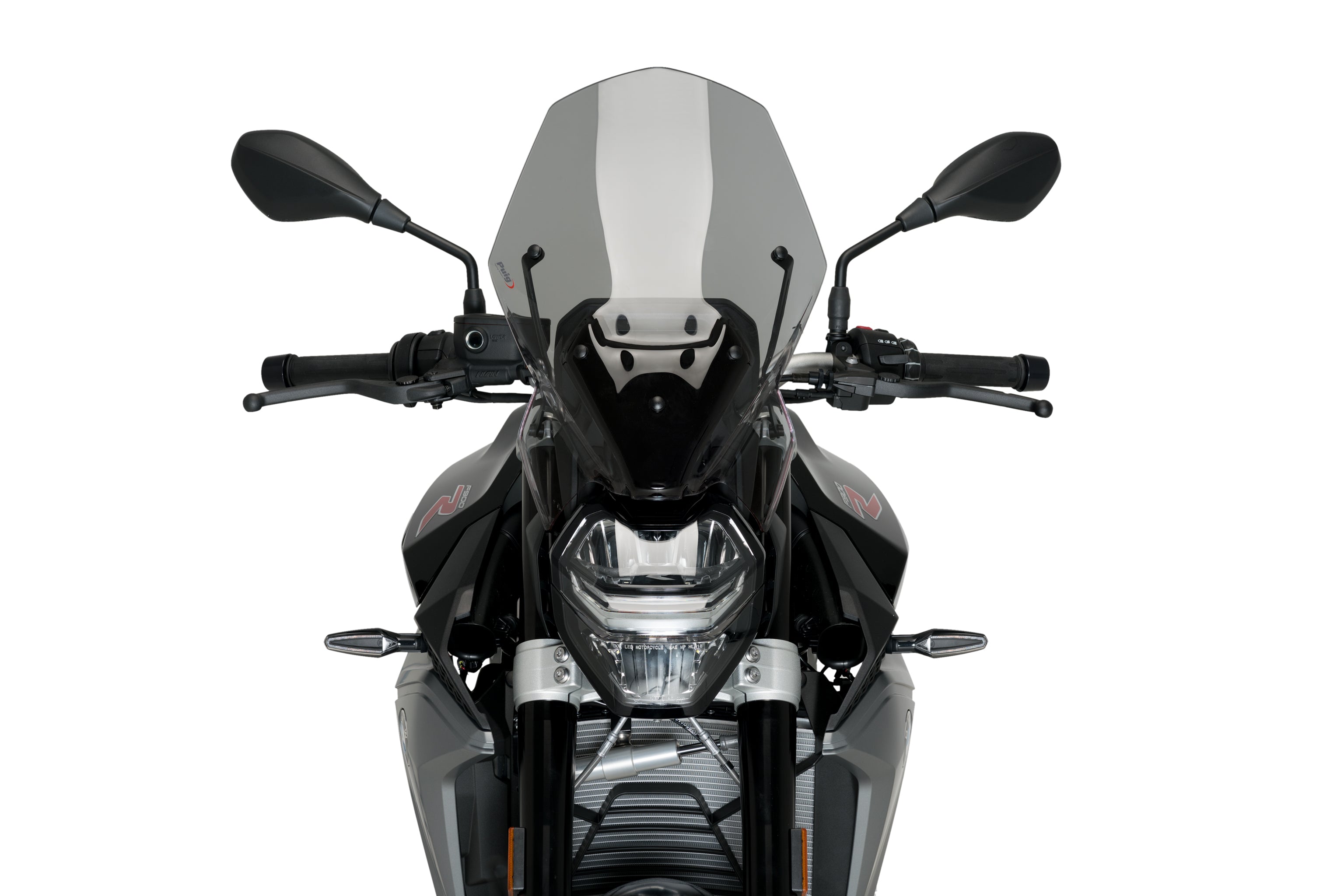 Puig Touring Screen | Light Smoke | BMW F900R (Bikes with BMW screen support) 2020>Current - Pyramid Motorcycle Accessories