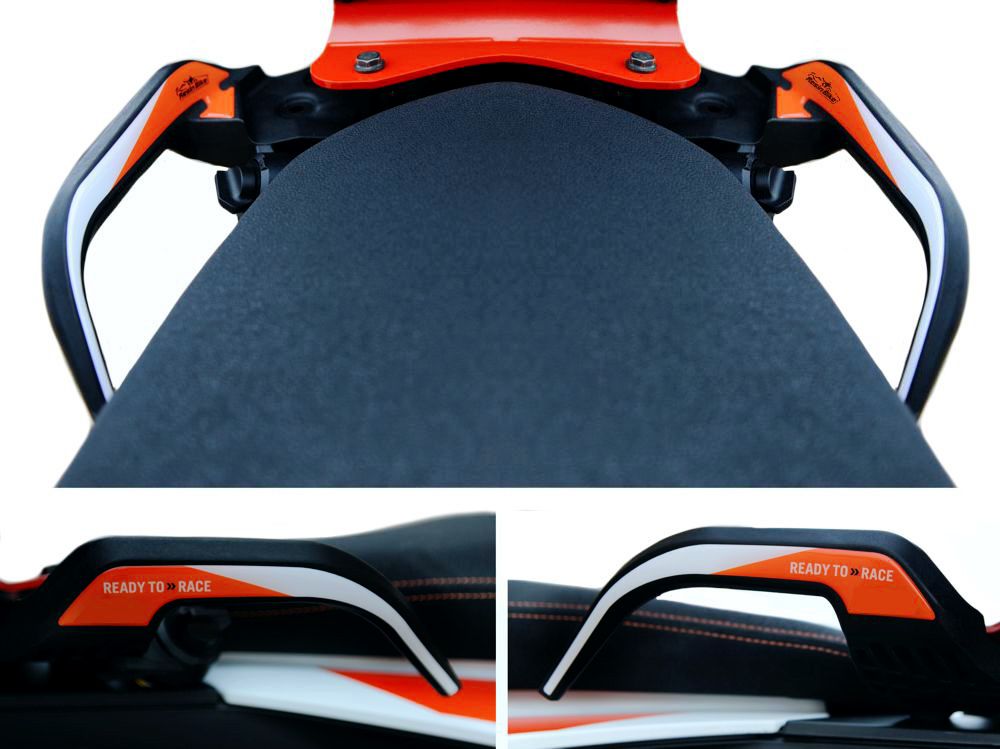 Resin Bike 3D Motorcycle Stickers - Passenger Handles | KTM 1290 Super Adventure S 2017>2020 RB-B98150I5 - Pyramid Motorcycle Accessories