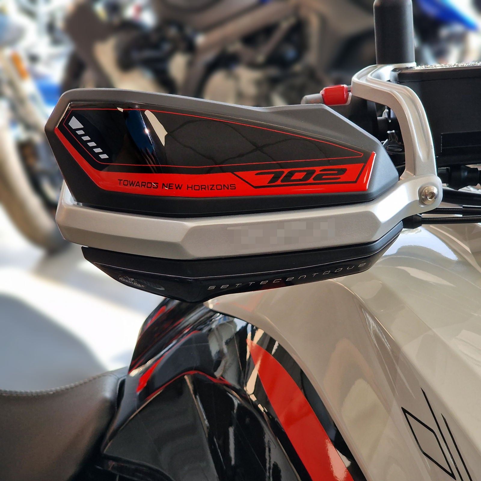 Resin Bike 3D Motorcycle Stickers - Handguards | Benelli TRK 702/702X 2023>2025 - Pyramid Motorcycle Accessories