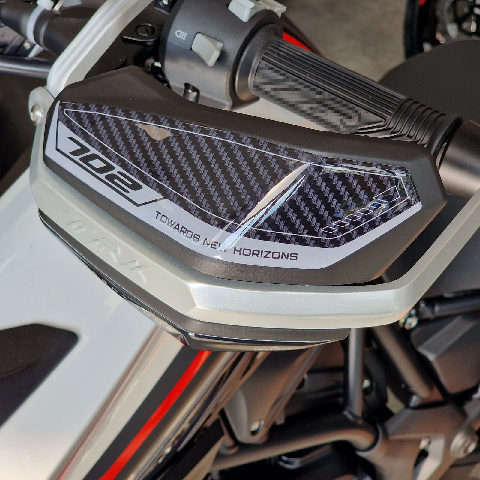 Resin Bike 3D Motorcycle Stickers - Handguards | Benelli TRK 702 / 702 X 2023>2026 - Pyramid Motorcycle Accessories