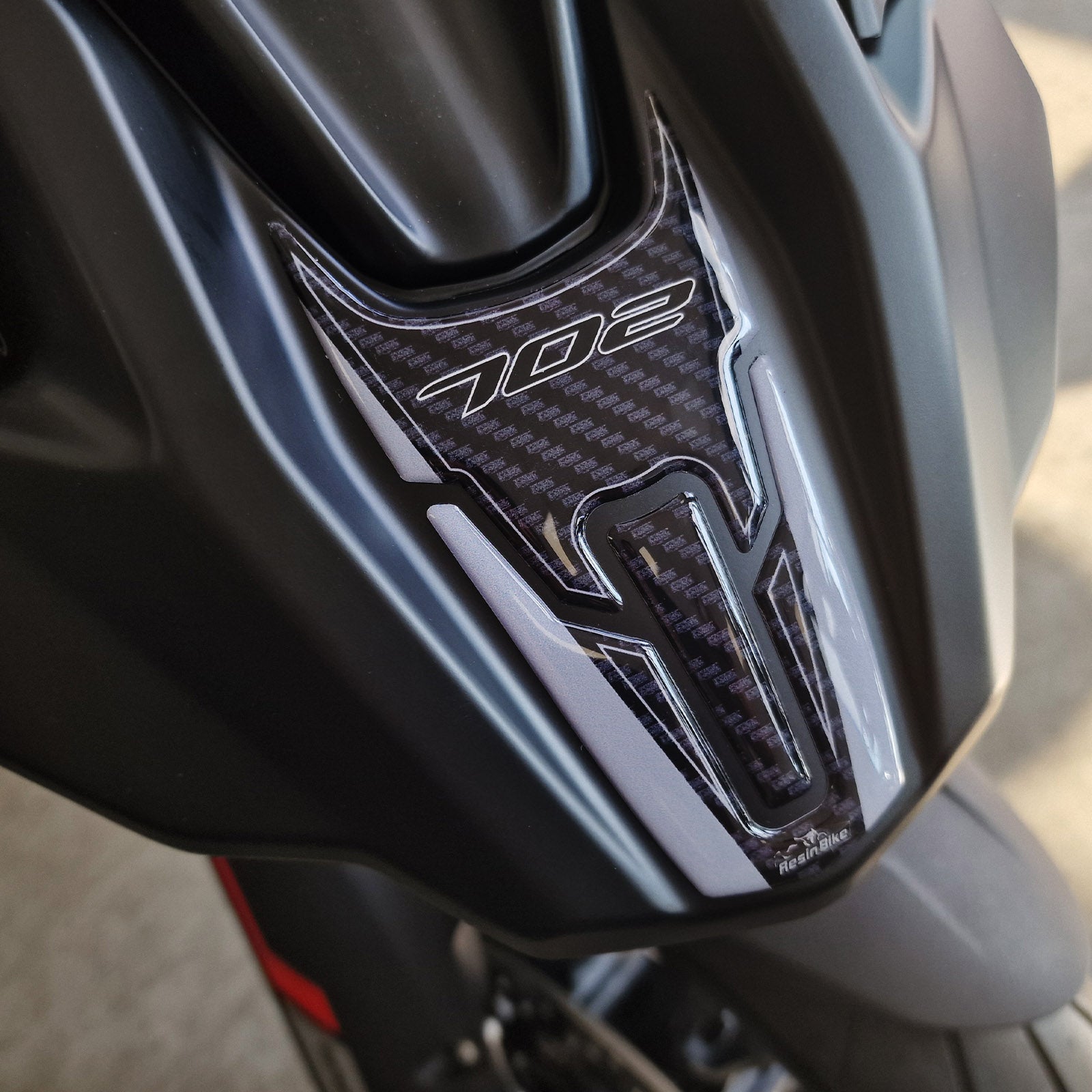 Resin Bike 3D Motorcycle Stickers - Beak | Benelli TRK 702 / 702 X 2023>2026 RB-1000683600008 - Pyramid Motorcycle Accessories
