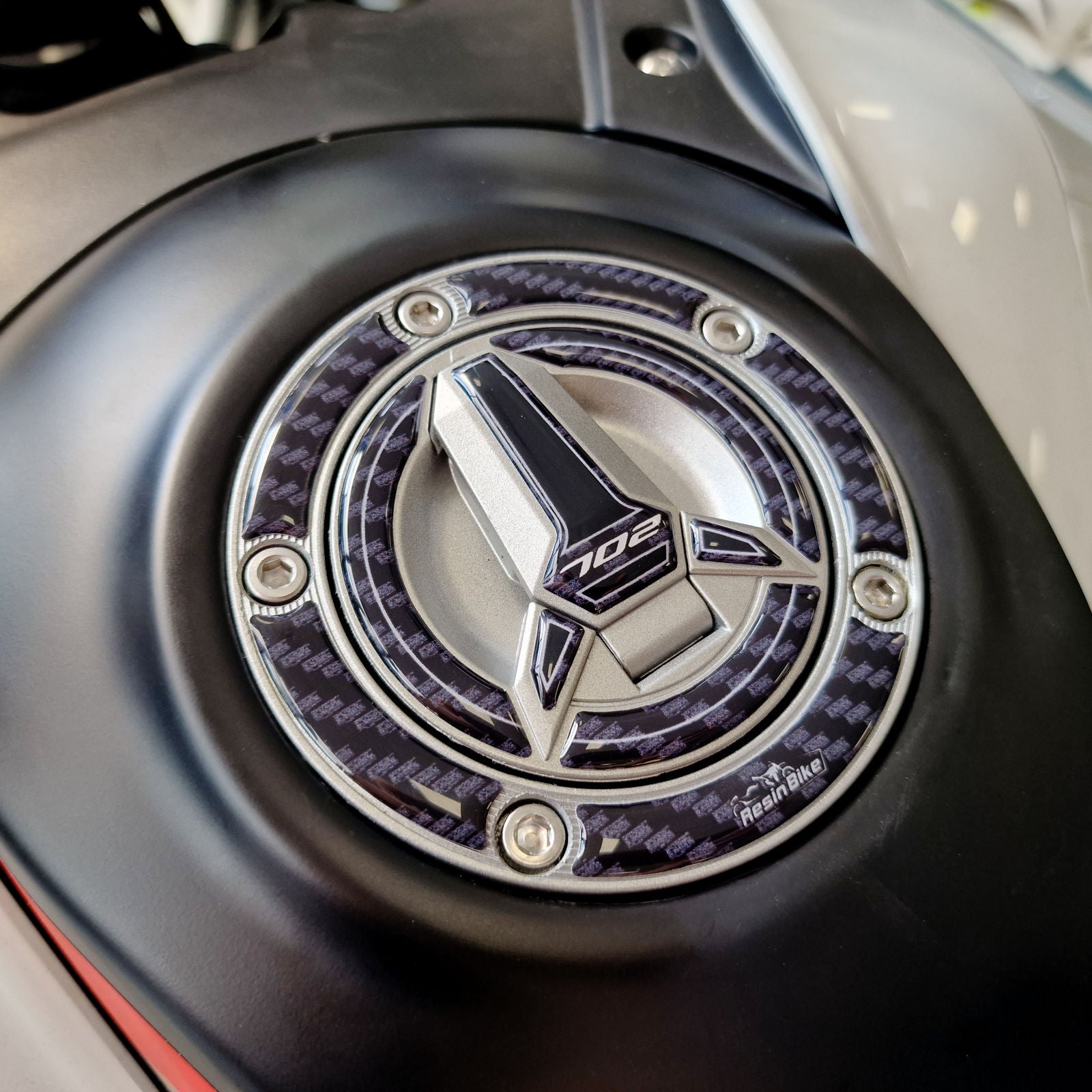 Resin Bike 3D Motorcycle Stickers - Frontal Area | Benelli TRK 702 / 702 X 2023>2026 RB-1000683700005 - Pyramid Motorcycle Accessories