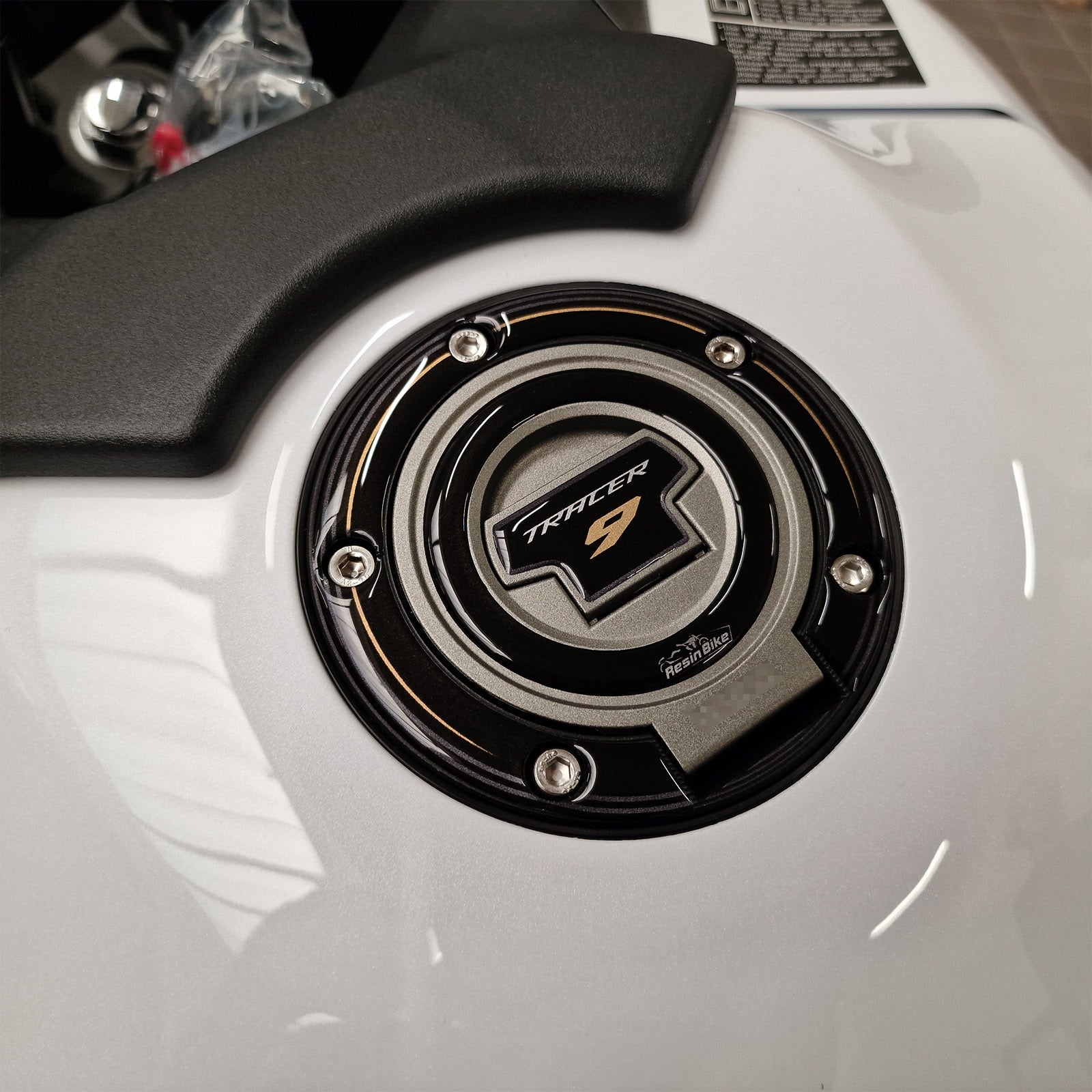 Resin Bike 3D Motorcycle Stickers - Fuel Cap | Yamaha Tracer 9/9GT/9GT+ 2021>2024 - Pyramid Motorcycle Accessories