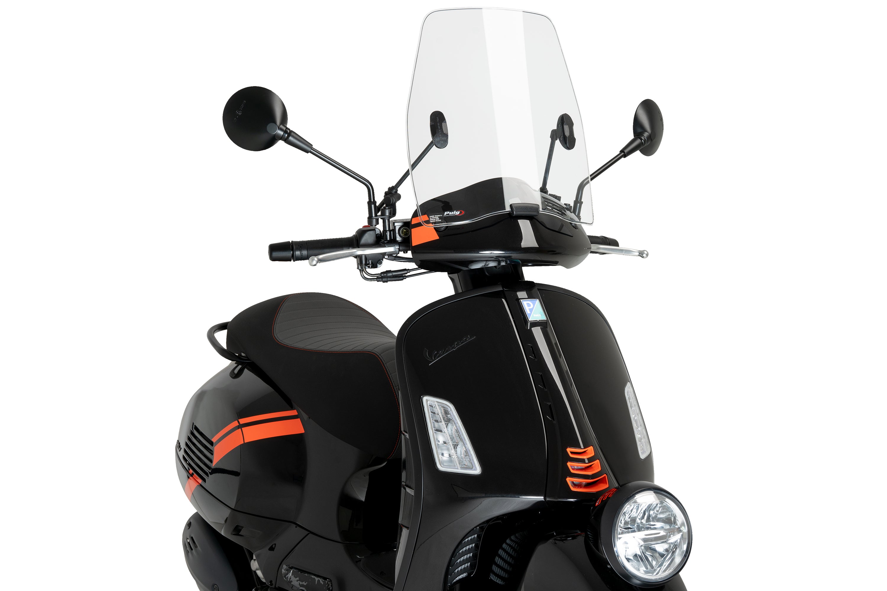 Puig Urban Screen | Clear | Piaggio Vespa GTV 300 2023>Current - Pyramid Motorcycle Accessories