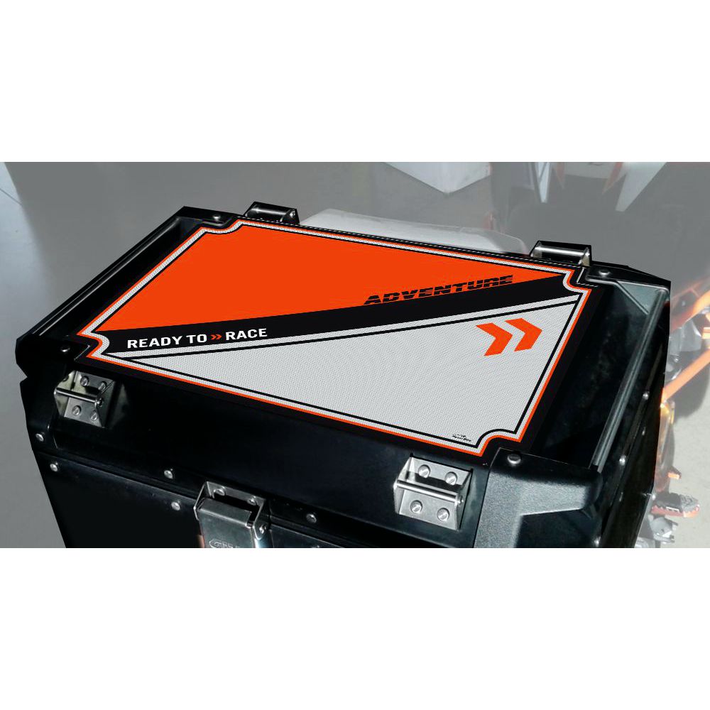 Resin Bike 3D Motorcycle Stickers - KTM Ready to Race / Givi Trekker 58L | KTM Super Duke - Pyramid Motorcycle Accessories