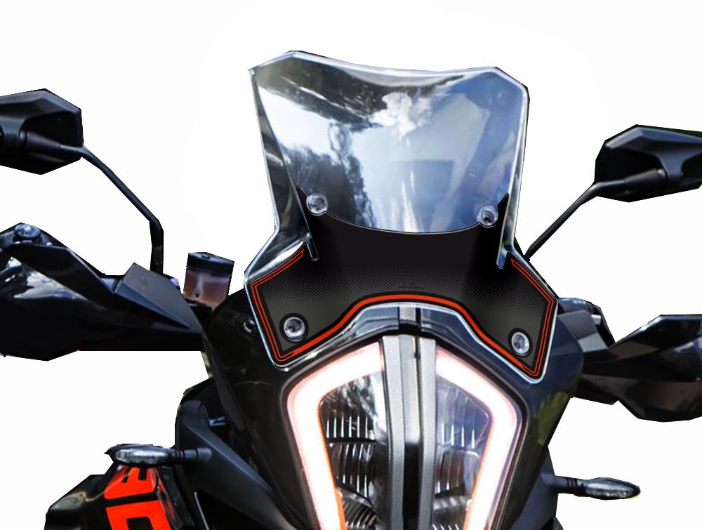 Resin Bike 3D Motorcycle Stickers - Windshield | KTM 1290 Super Adventure S 2018>2020RB-B08747B4 - Pyramid Motorcycle Accessories