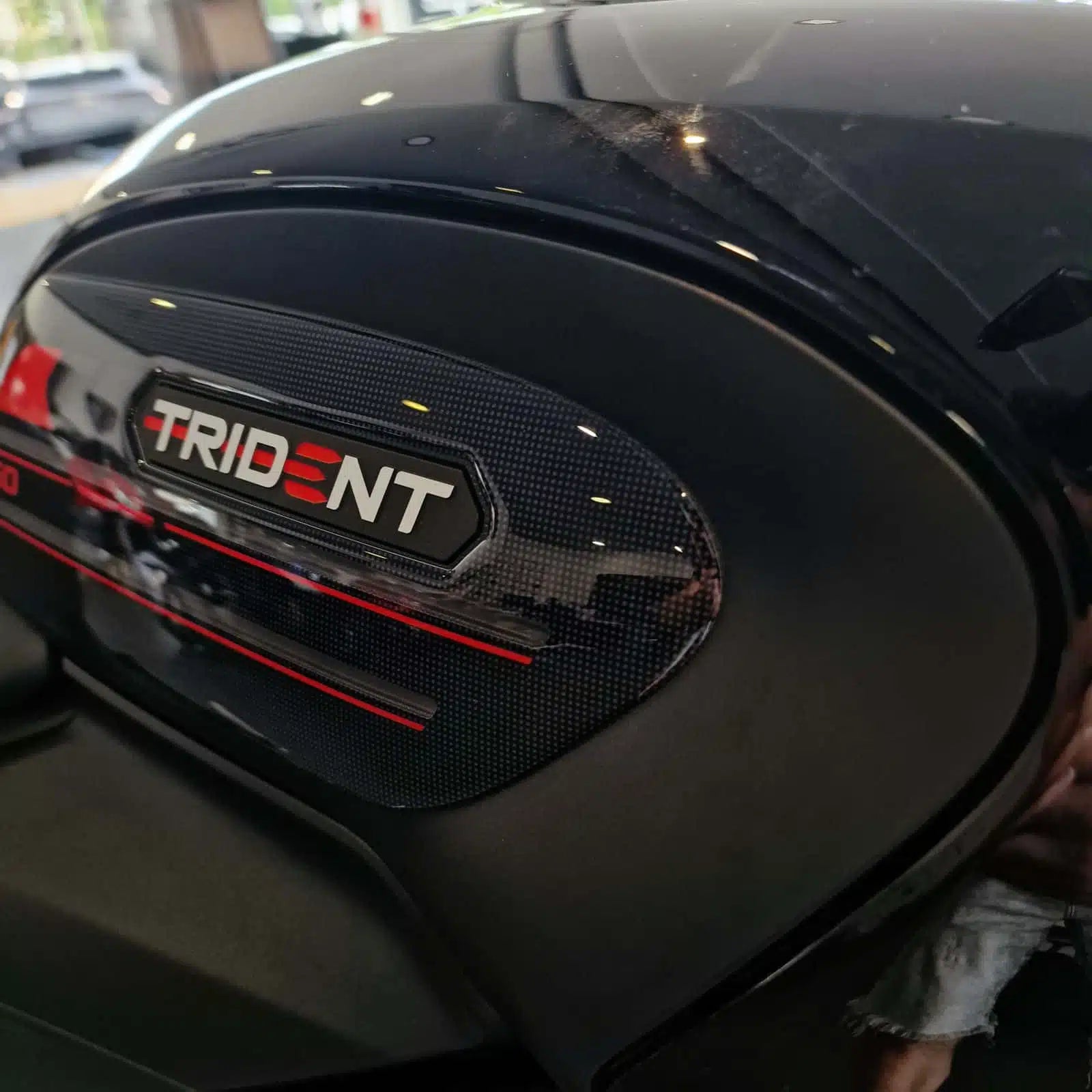 Resin Bike 3D Motorcycle Stickers - Tank Sides | Triumph Trident 660 2021>2023 - Pyramid Motorcycle Accessories