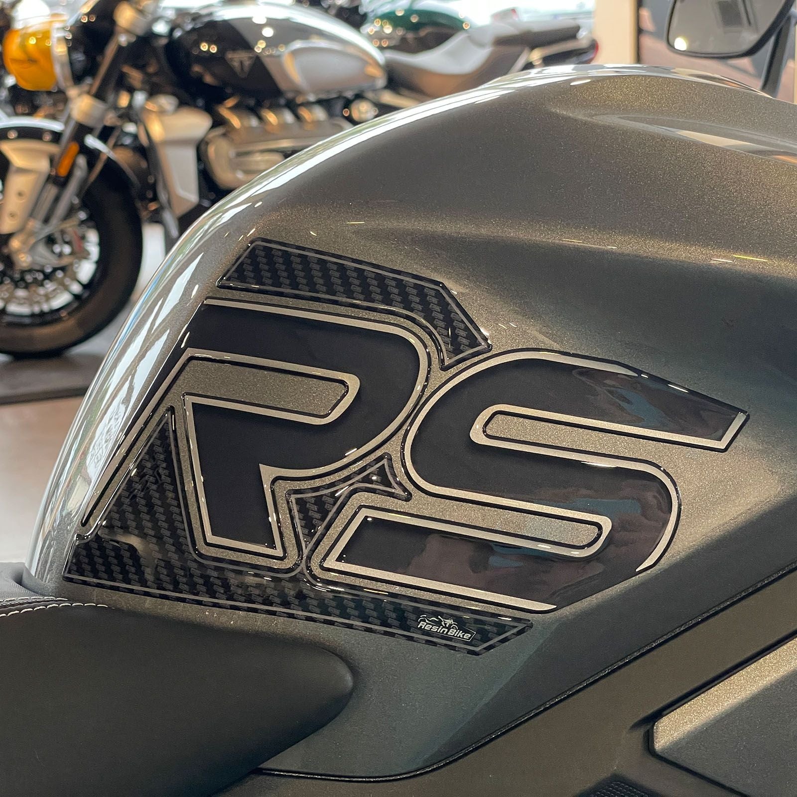 Resin Bike 3D Motorcycle Stickers - Basic Kit | Triumph Street Triple 765 RS 2023>2025 - Pyramid Motorcycle Accessories