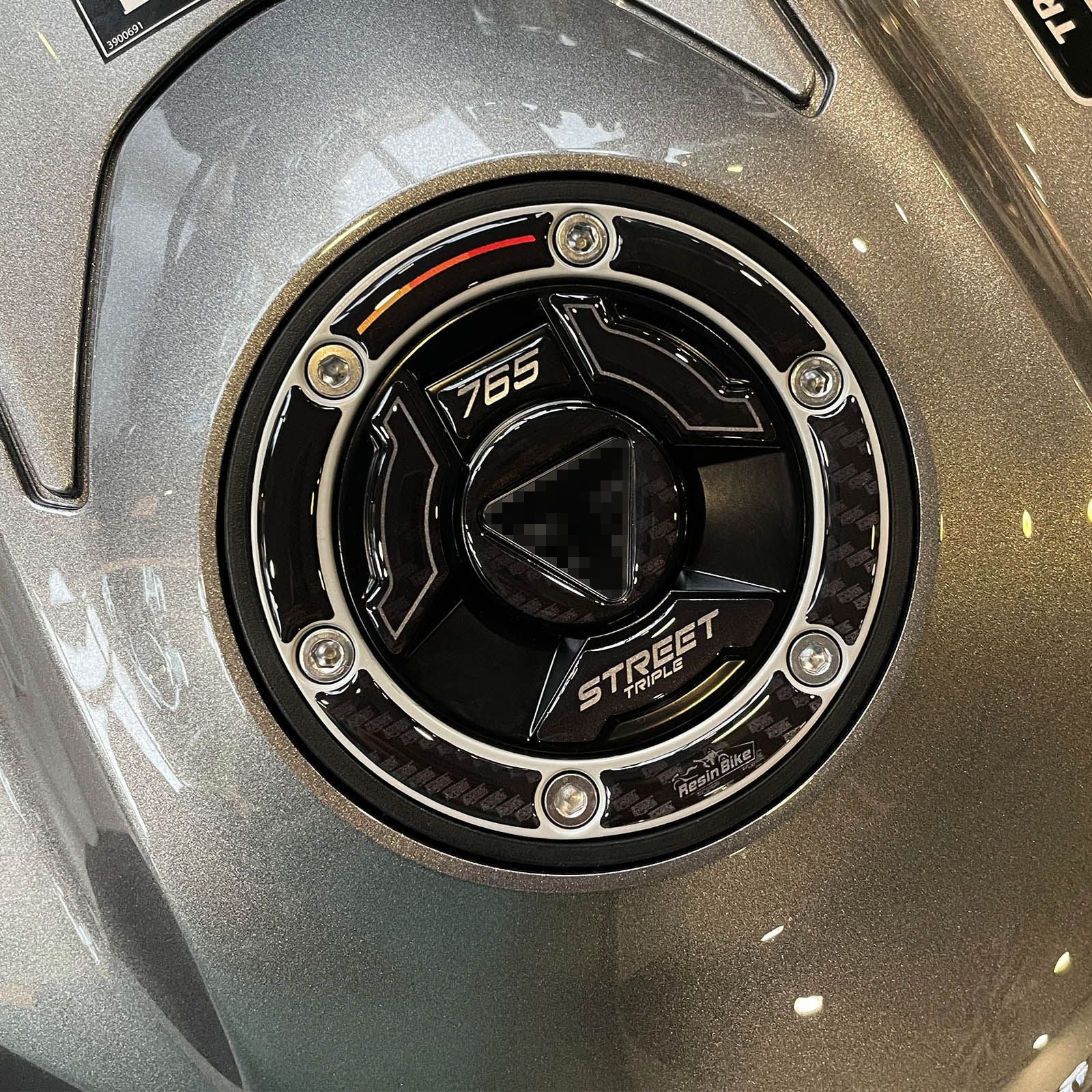 Resin Bike 3D Motorcycle Stickers - Full Kit | Triumph Street Triple 765 RS 2023>2025 - Pyramid Motorcycle Accessories