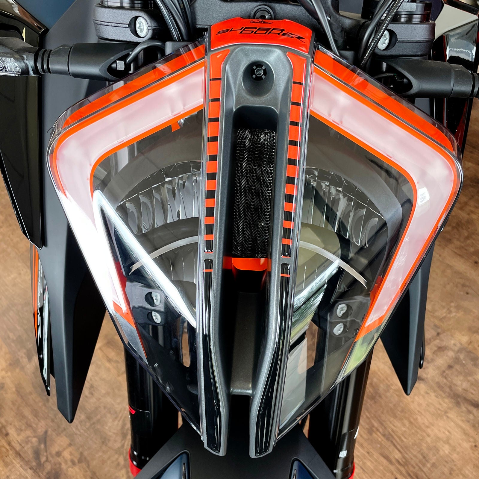 Resin Bike 3D Motorcycle Stickers - Headlight | KTM 1290 Super Duke R 2022>2023 - Pyramid Motorcycle Accessories