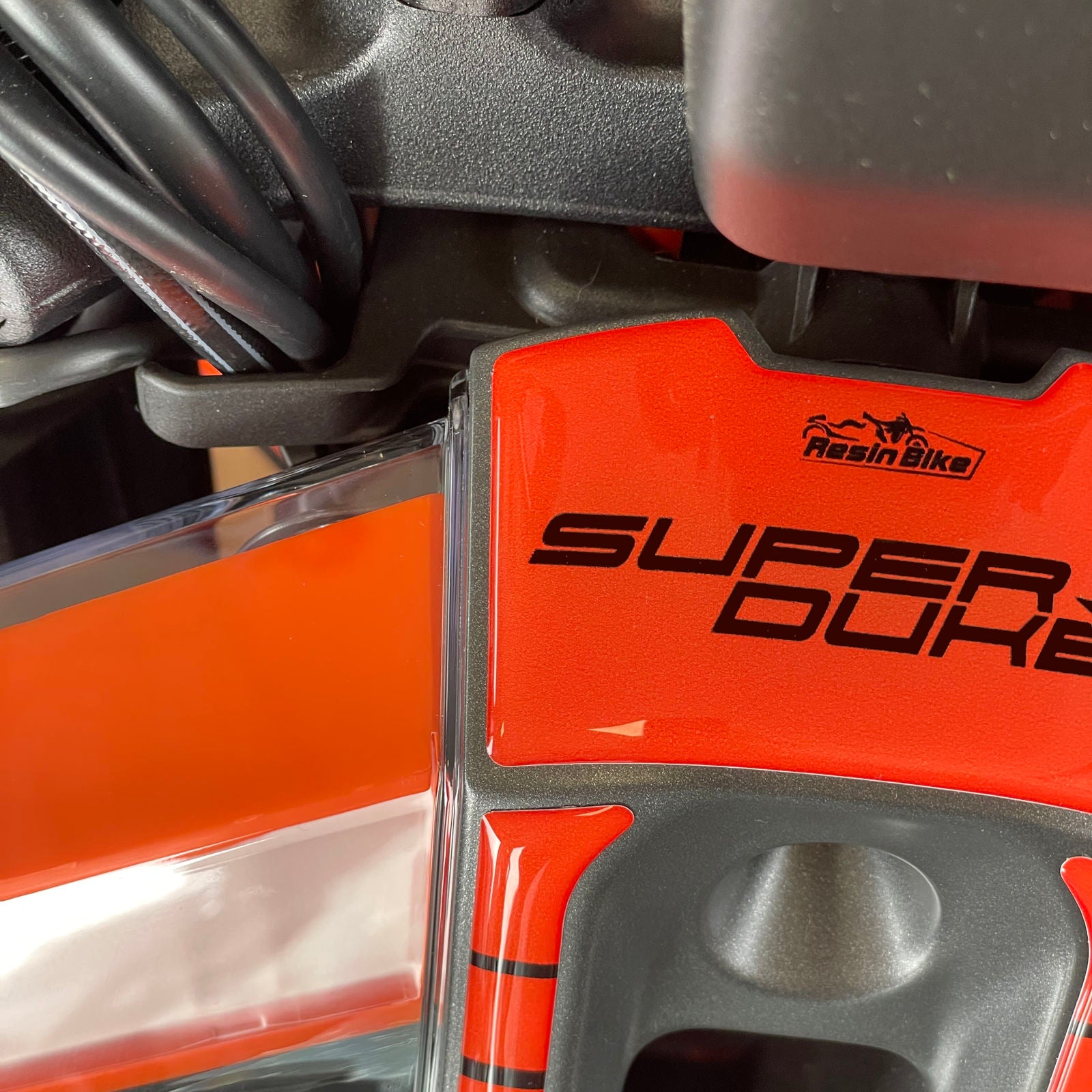 Resin Bike 3D Motorcycle Stickers - Headlight | KTM 1290 Super Duke R 2022>2023 - Pyramid Motorcycle Accessories