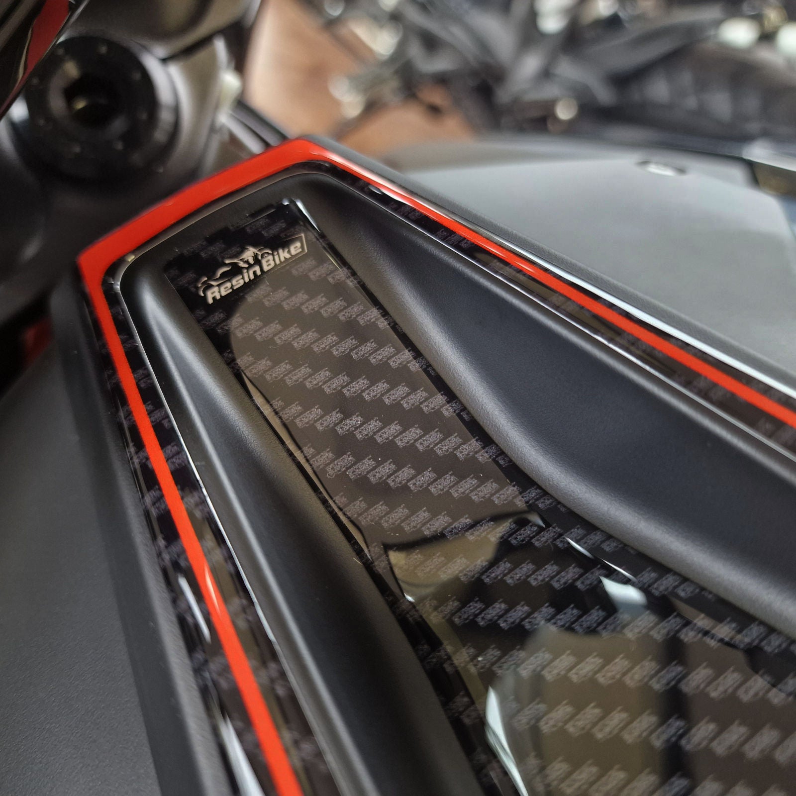 Resin Bike 3D Motorcycle Stickers - Key Area | KTM 1290 Super Duke R 2022>2023 - Pyramid Motorcycle Accessories